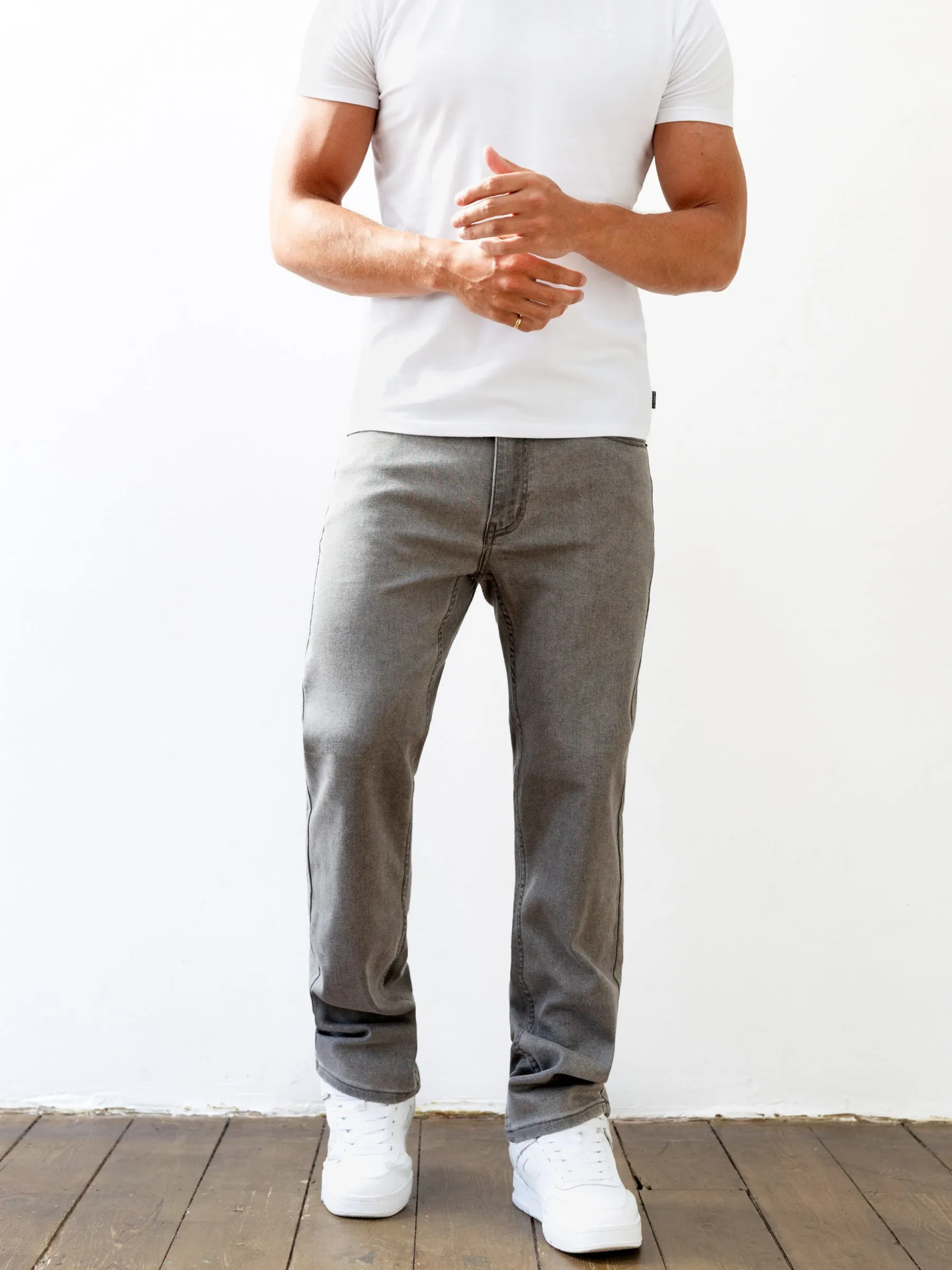 Vol.13 Straight Jeans - Grey sold by Blakely product image thumbnail 5