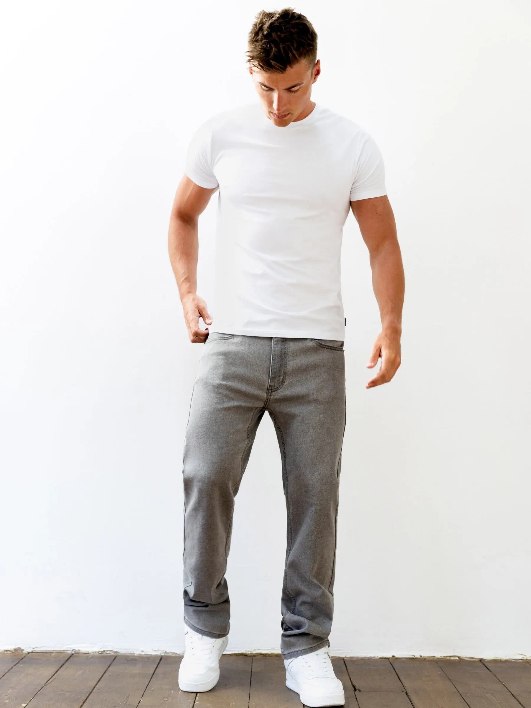 Vol.13 Straight Jeans - Grey sold by Blakely product image thumbnail 3