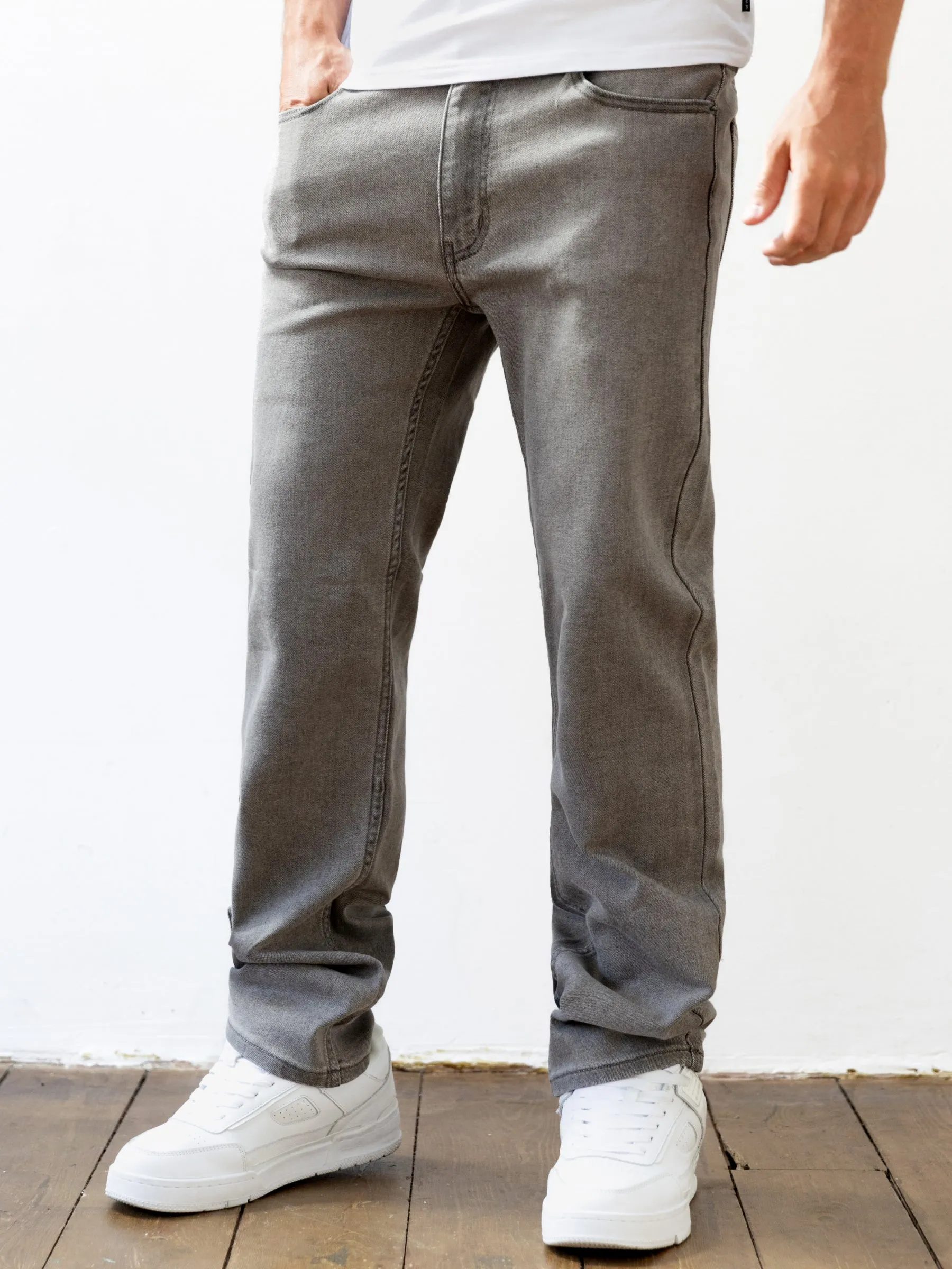 Vol.13 Straight Jeans - Grey sold by Blakely product image thumbnail 4
