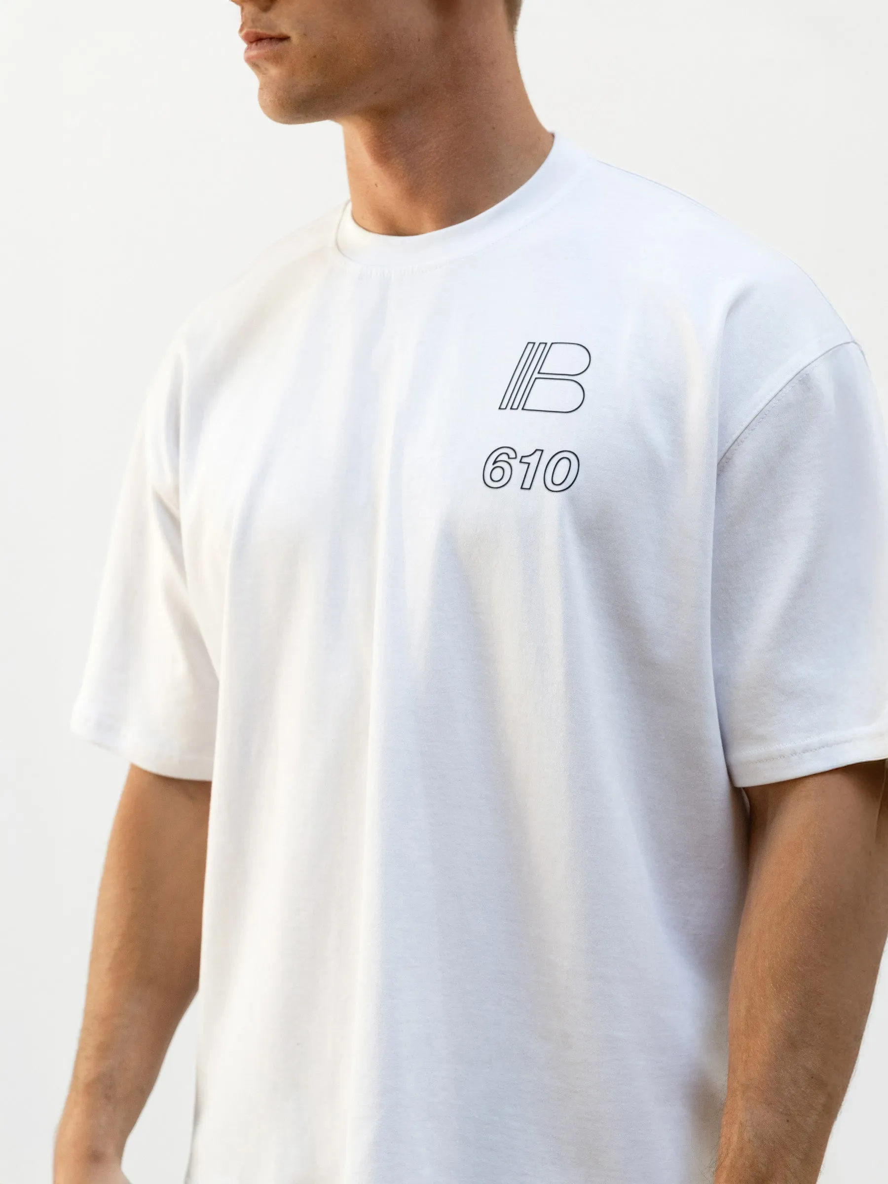 Apex City Unfitted T-Shirt - White sold by Blakely product image thumbnail 5