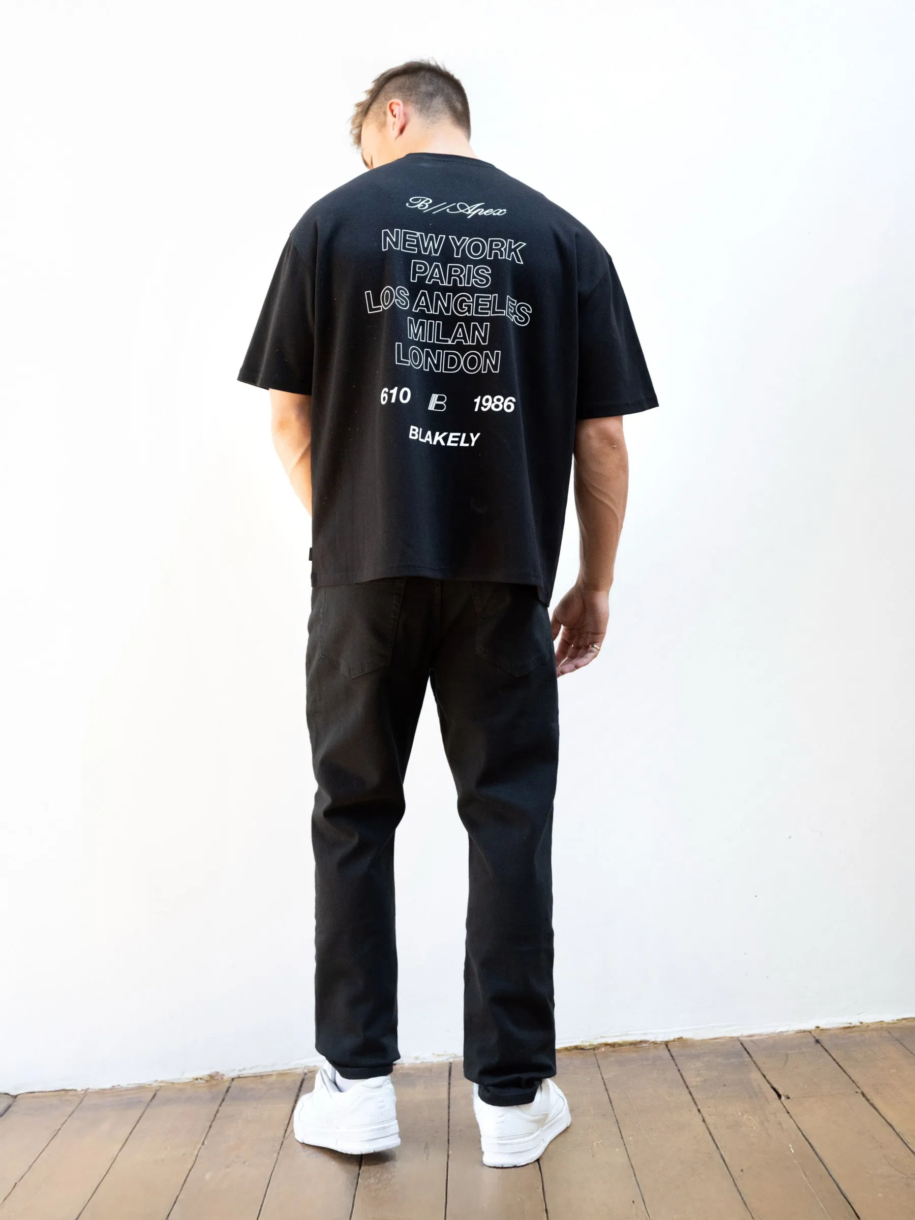 Apex City Unfitted T-Shirt - Black sold by Blakely product image thumbnail 3