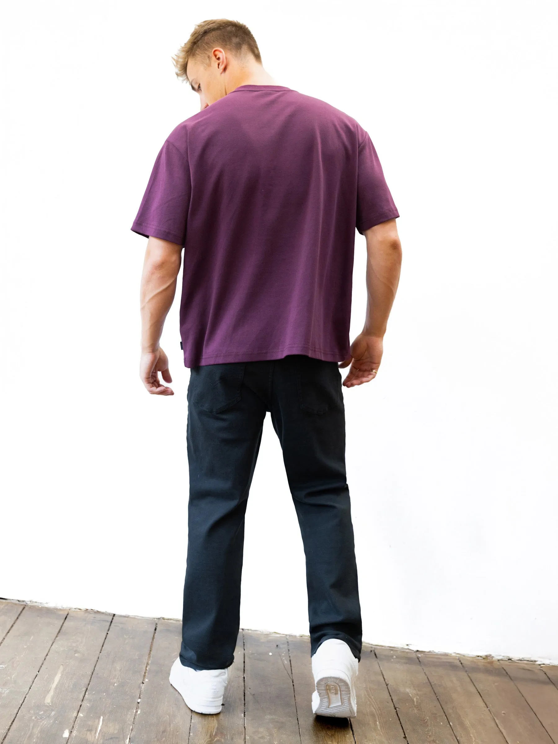 Apex 610 Unfitted T-Shirt - Burgundy sold by Blakely product image thumbnail 4