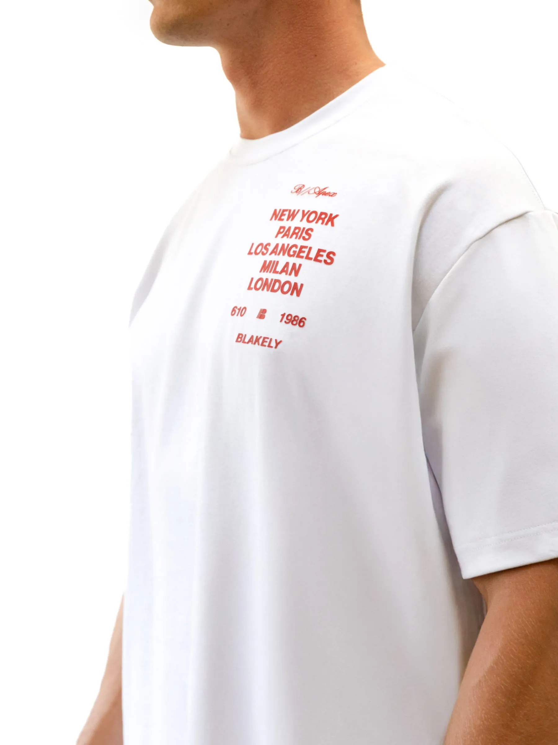Apex 610 Unfitted T-Shirt - White sold by Blakely product image thumbnail 2