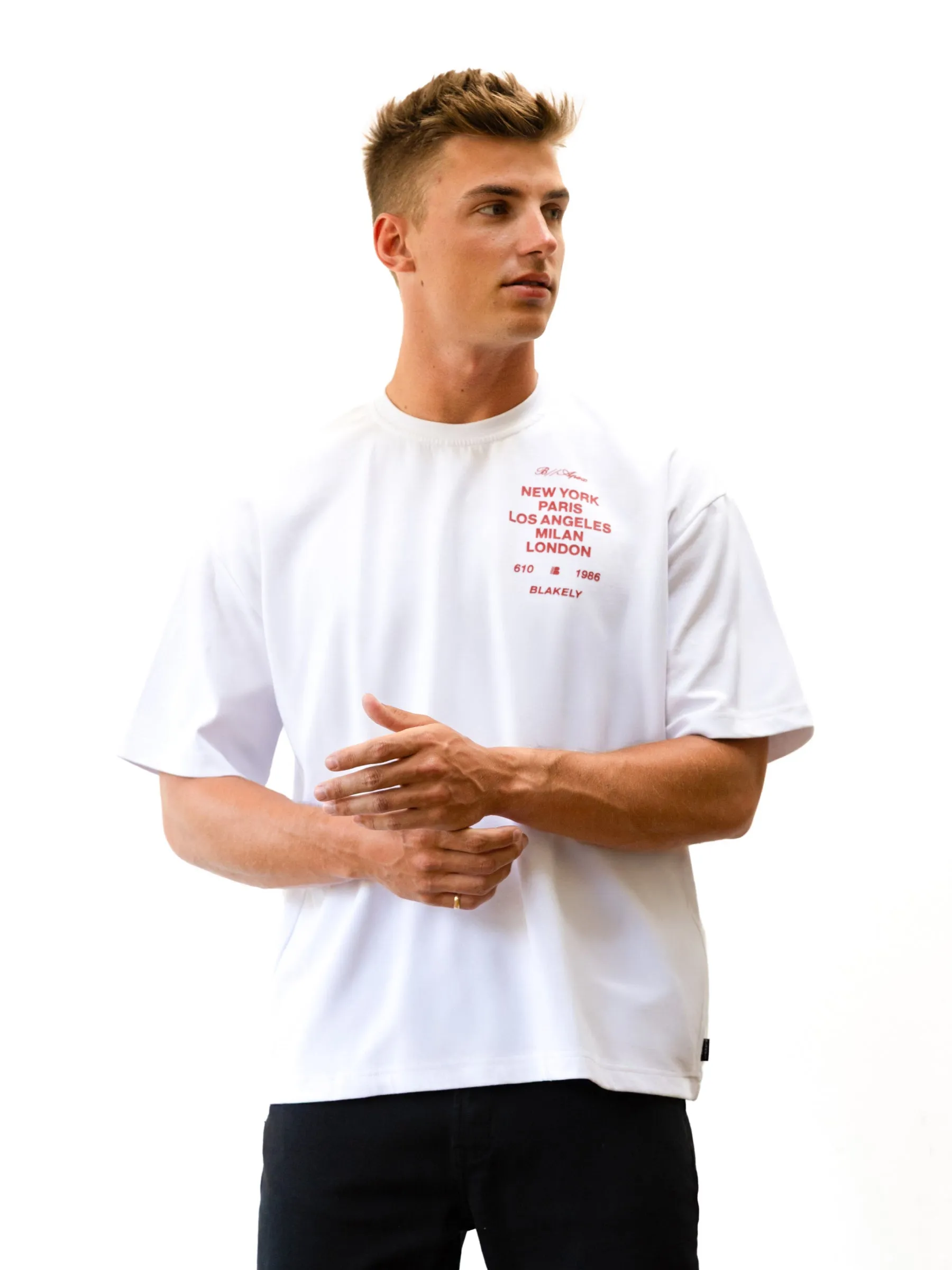 Apex 610 Unfitted T-Shirt - White sold by Blakely