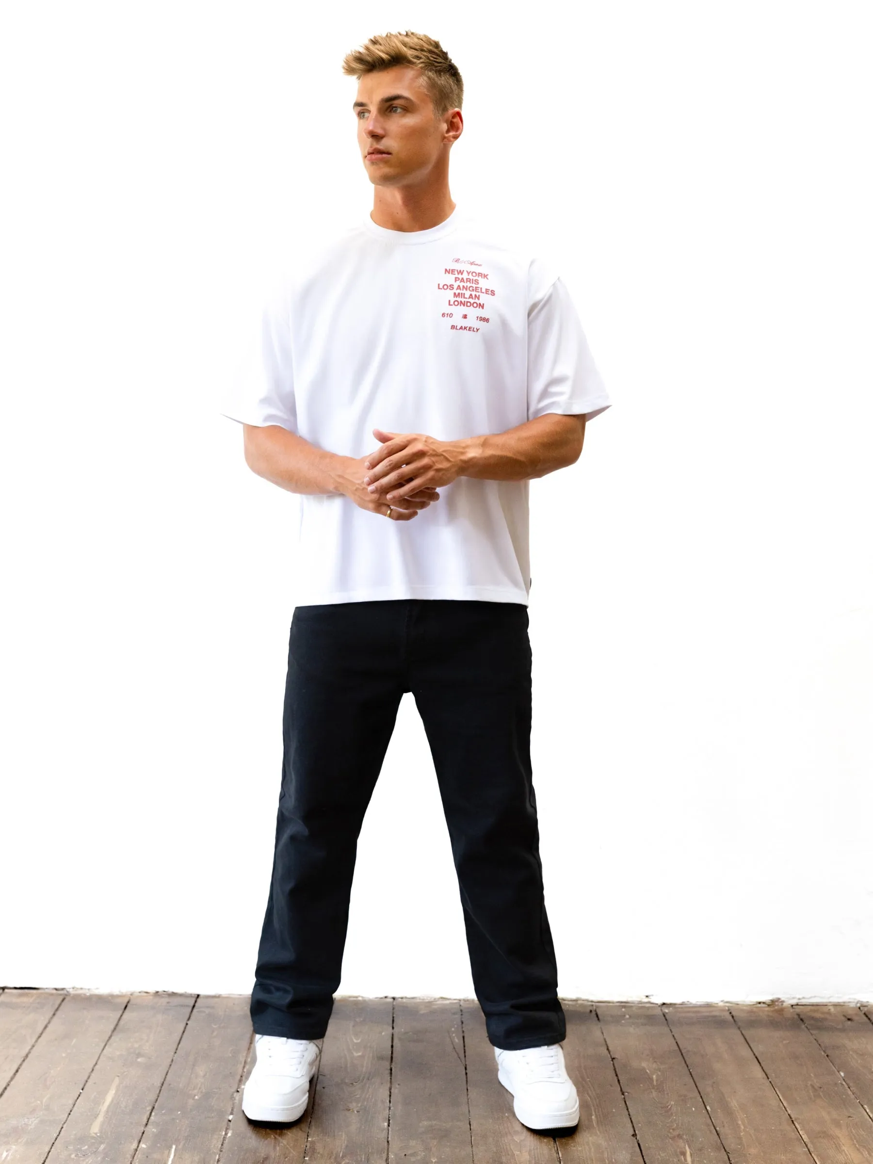 Apex 610 Unfitted T-Shirt - White sold by Blakely product image thumbnail 3
