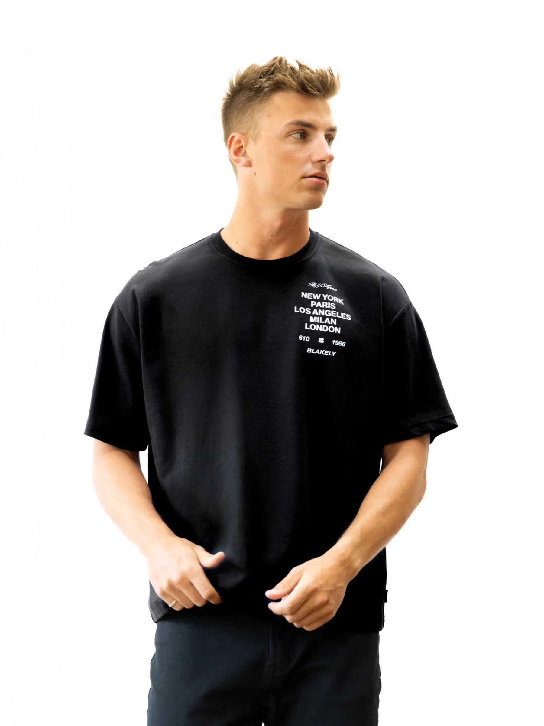Apex 610 Unfitted T-Shirt - Black sold by Blakely
