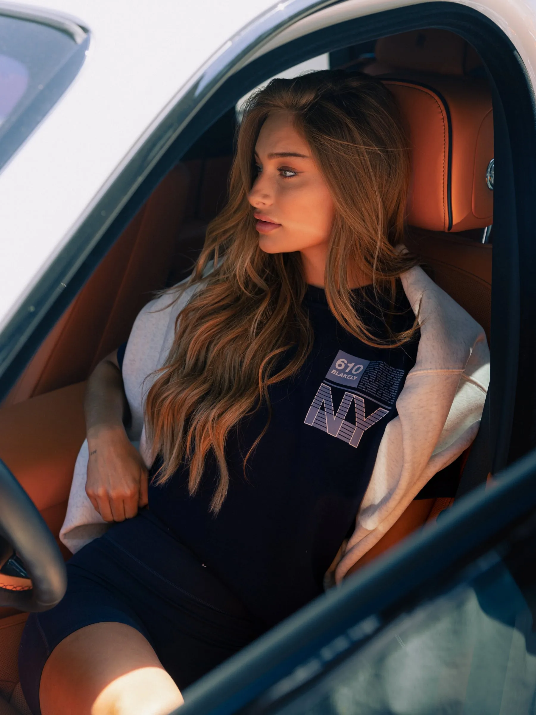 Brooklyn 610 Oversized T-Shirt - Navy sold by Blakely product image thumbnail 3