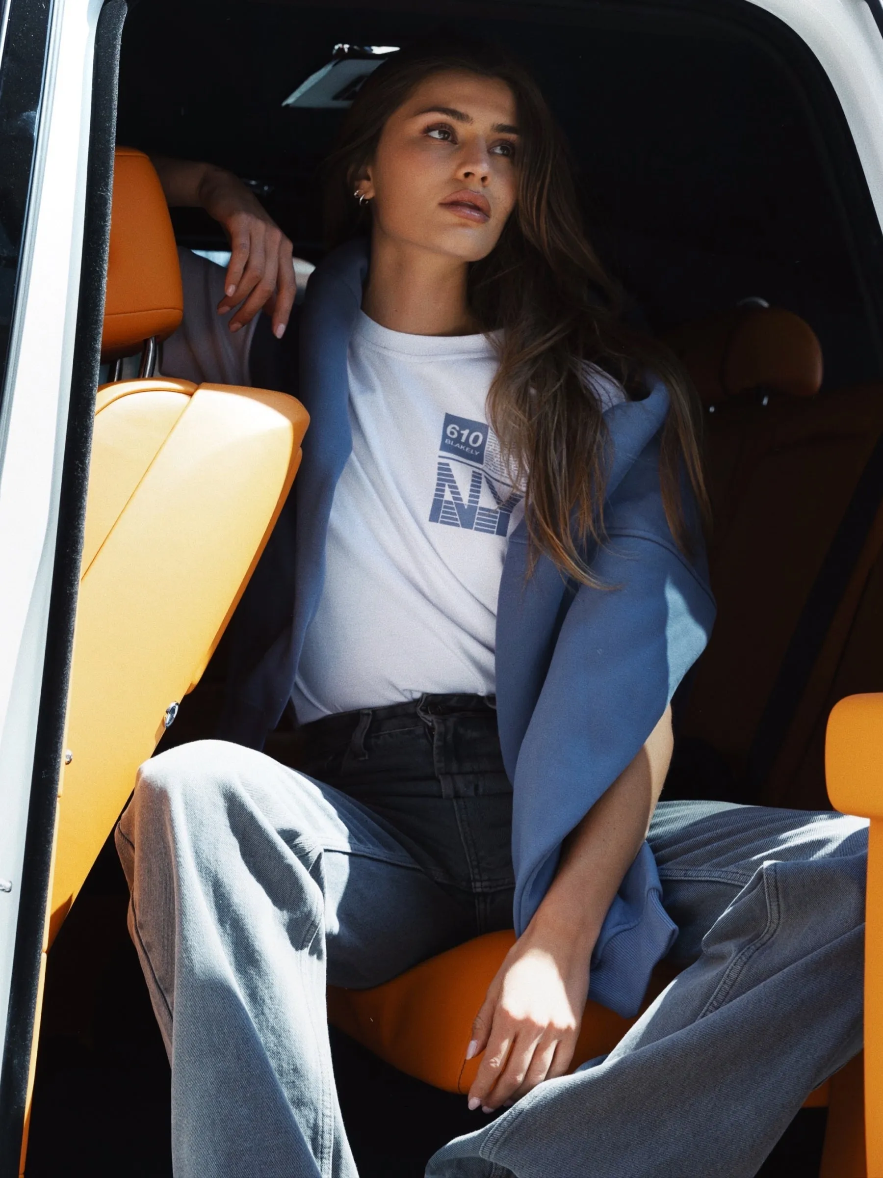 Brooklyn 610 Oversized T-Shirt - White sold by Blakely product image thumbnail 2