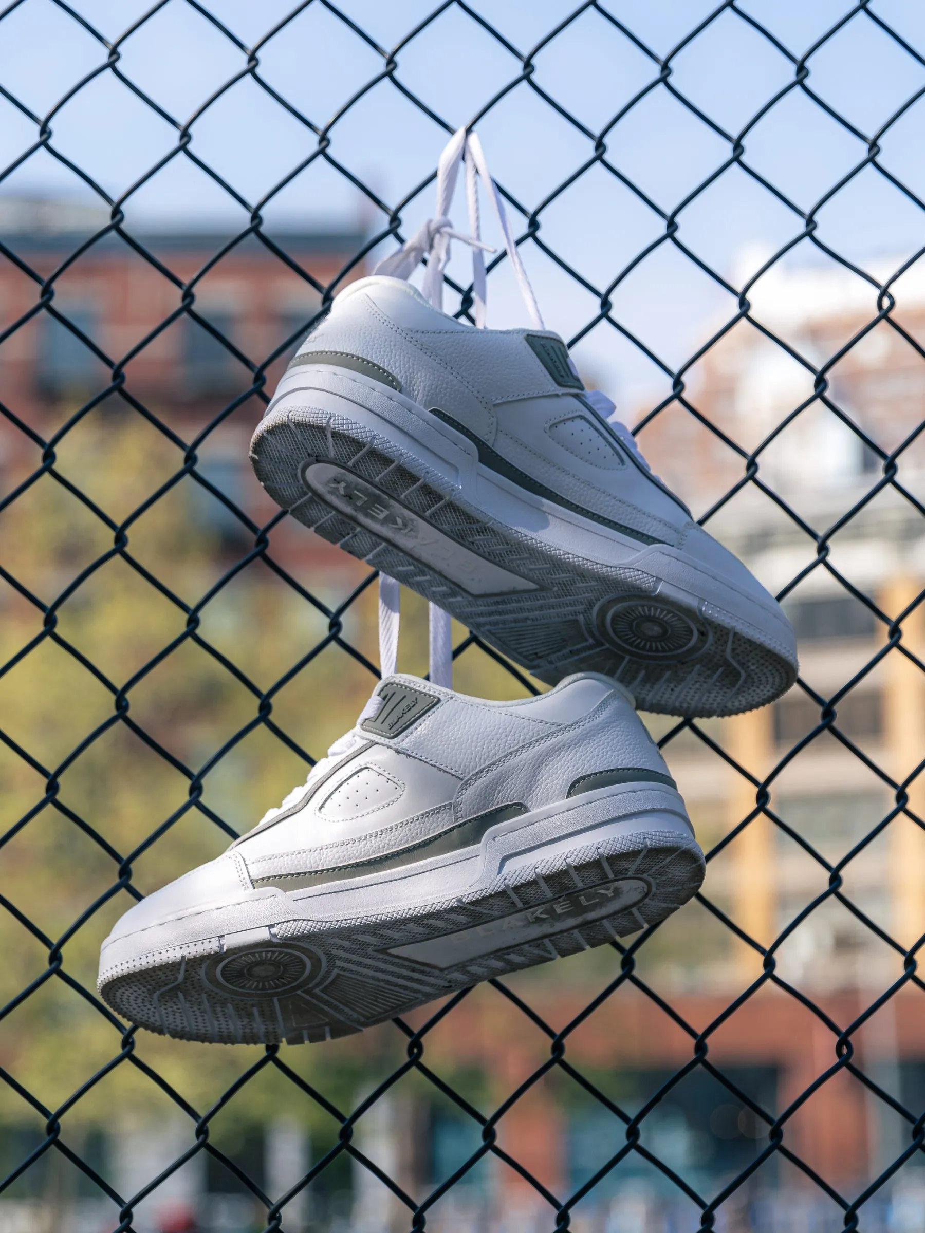 Pacer 610 Trainers - White & Brown sold by Blakely product image thumbnail 4