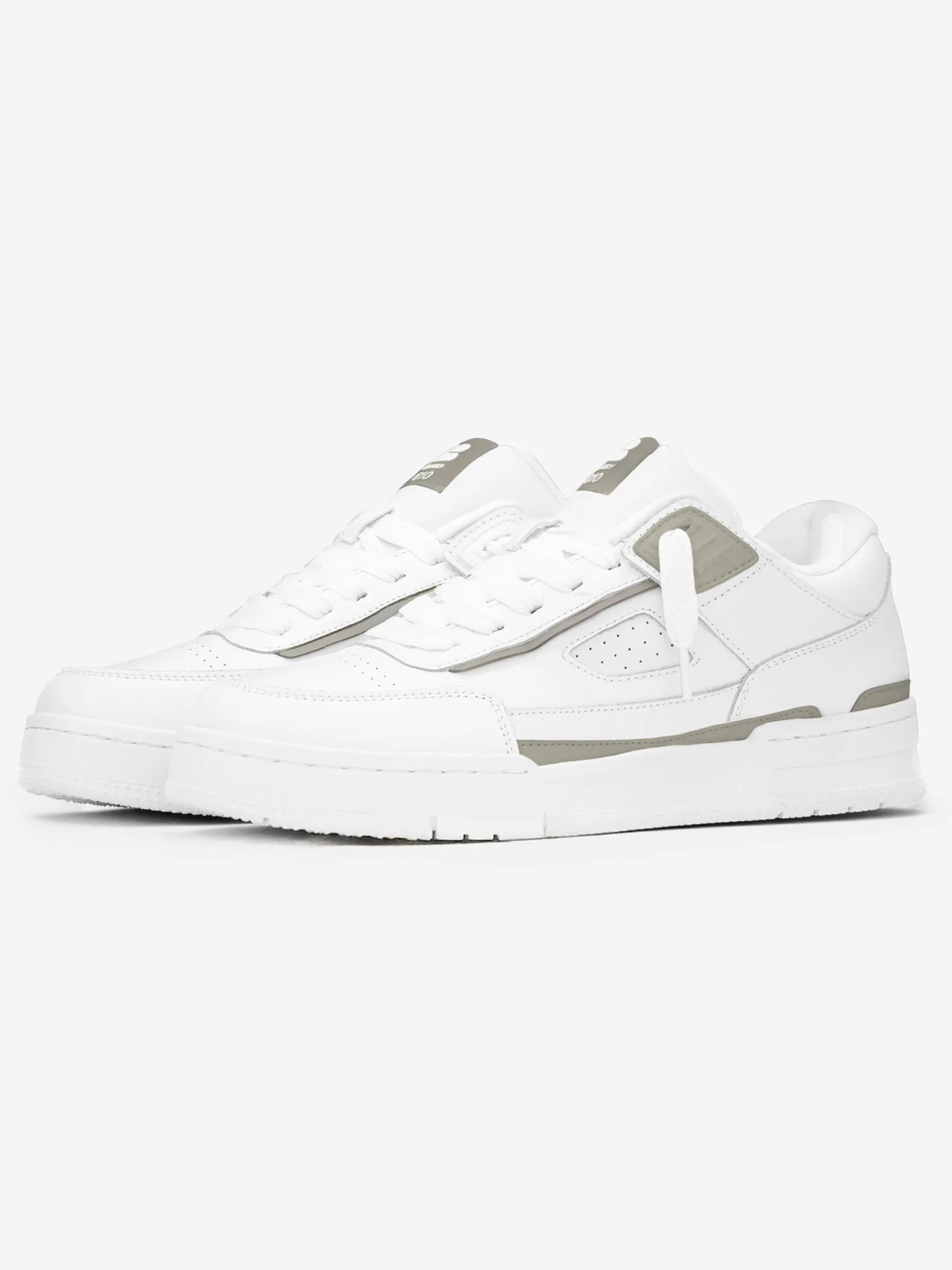 Pacer 610 Trainers - White & Brown sold by Blakely product image thumbnail 3