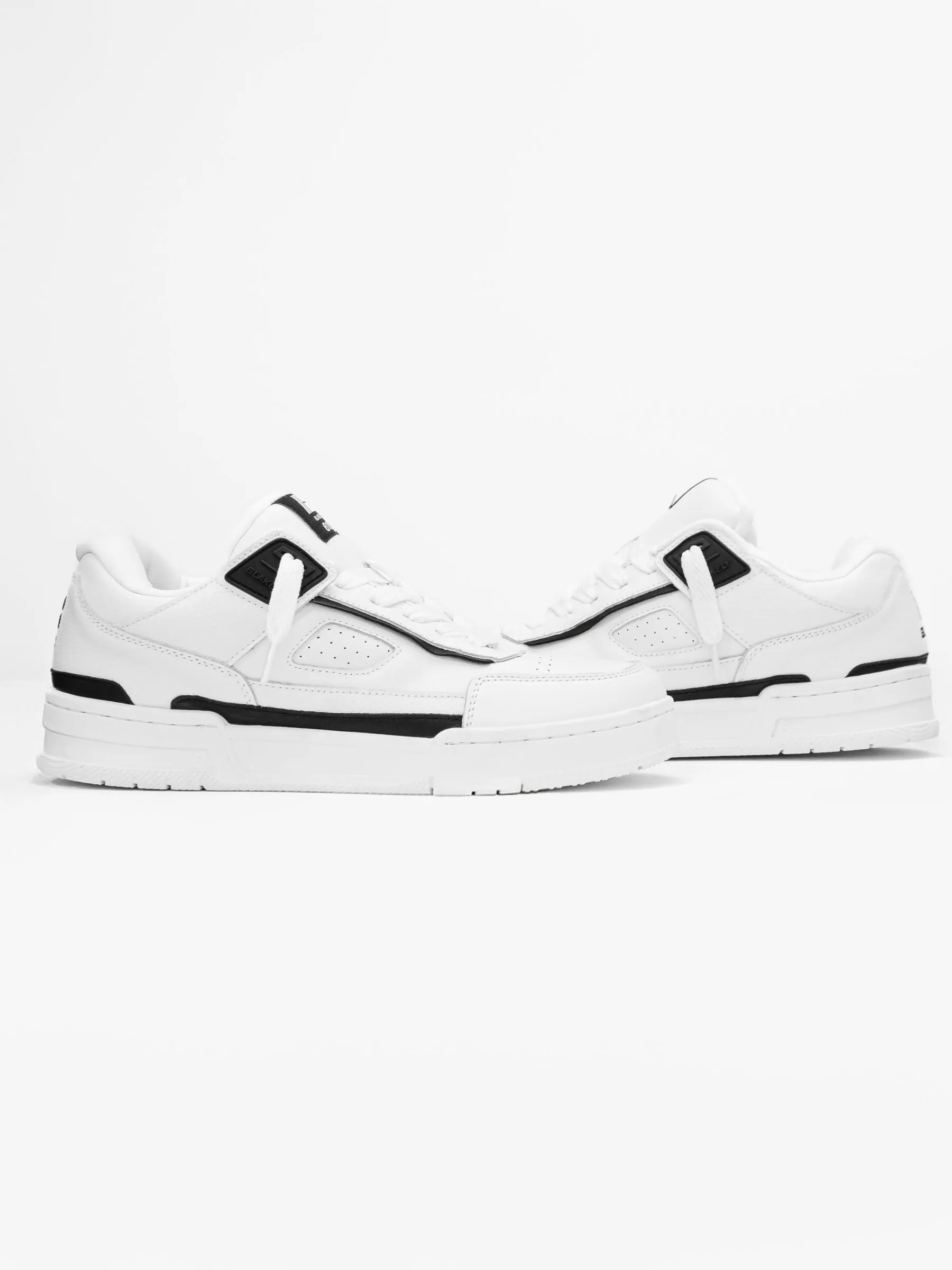 Pacer 610 Trainers - White & Black sold by Blakely product image thumbnail 3