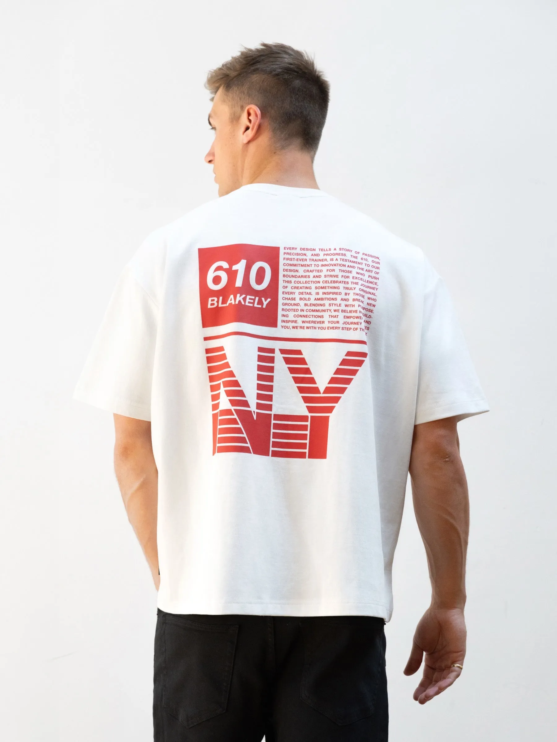 Tribeca 610 Unfitted T-Shirt - Bright White sold by Blakely