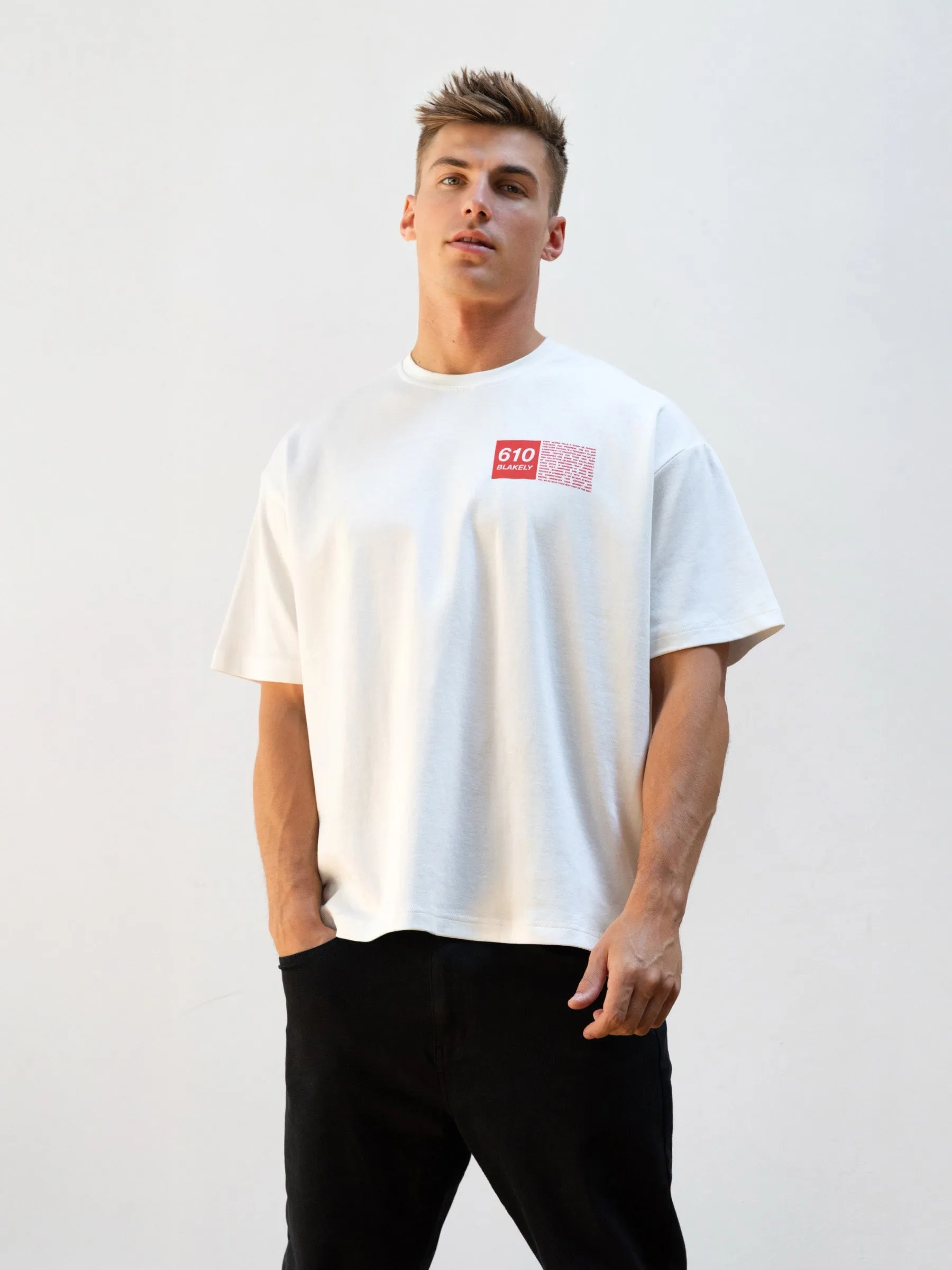Tribeca 610 Unfitted T-Shirt - Bright White sold by Blakely product image thumbnail 2