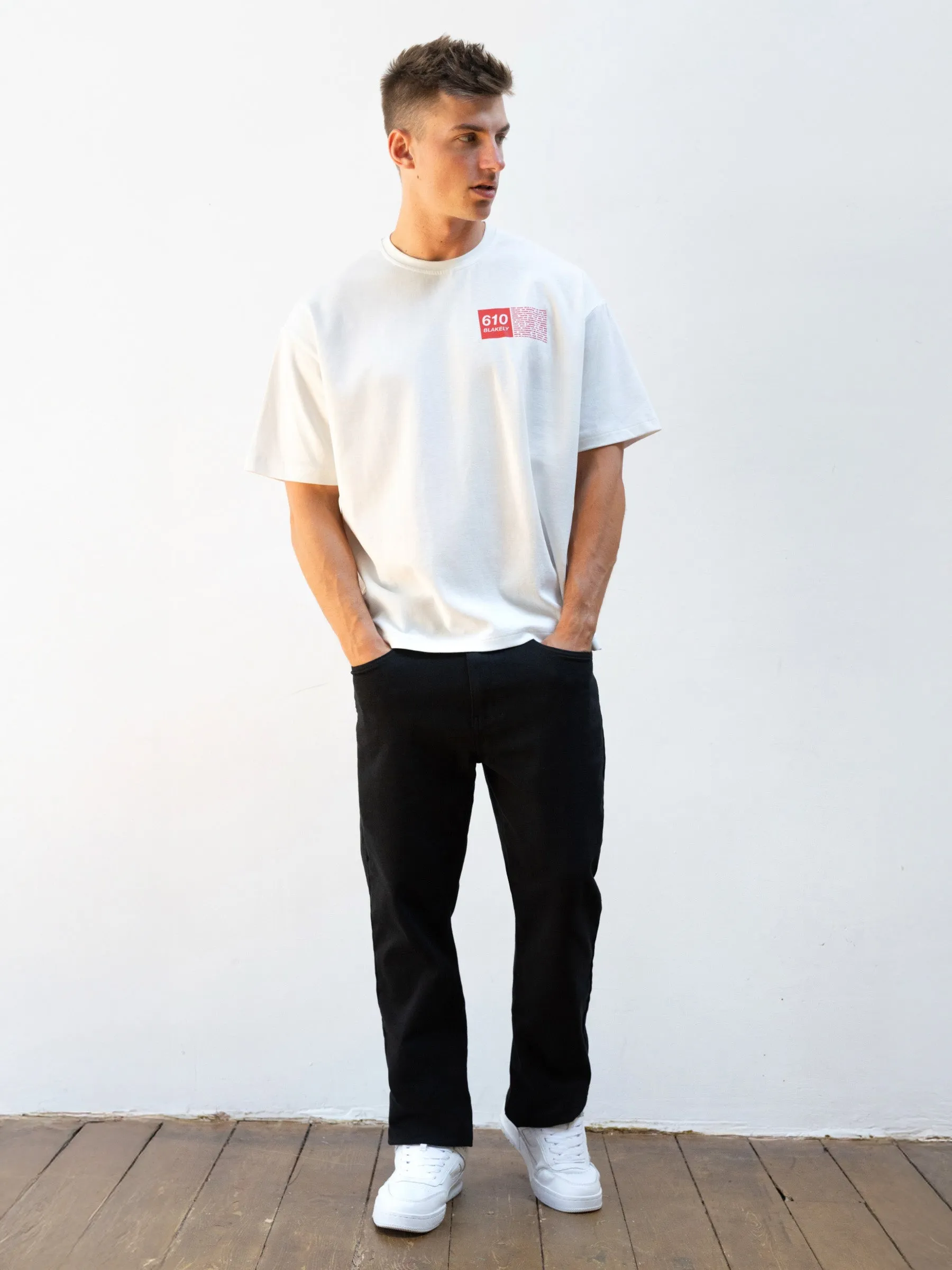 Tribeca 610 Unfitted T-Shirt - Bright White sold by Blakely product image thumbnail 4