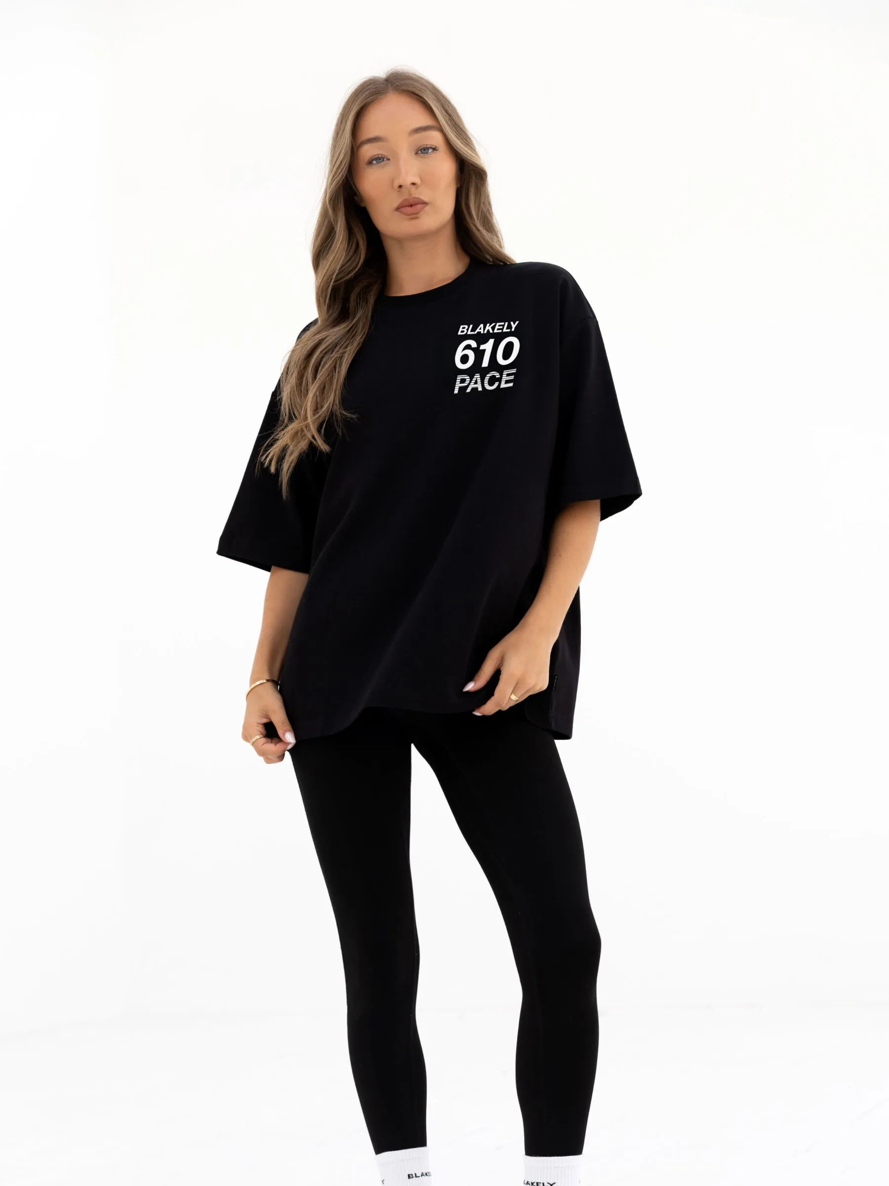 Pacer 610 Ultra Oversized T-Shirt - Black sold by Blakely product image thumbnail 2