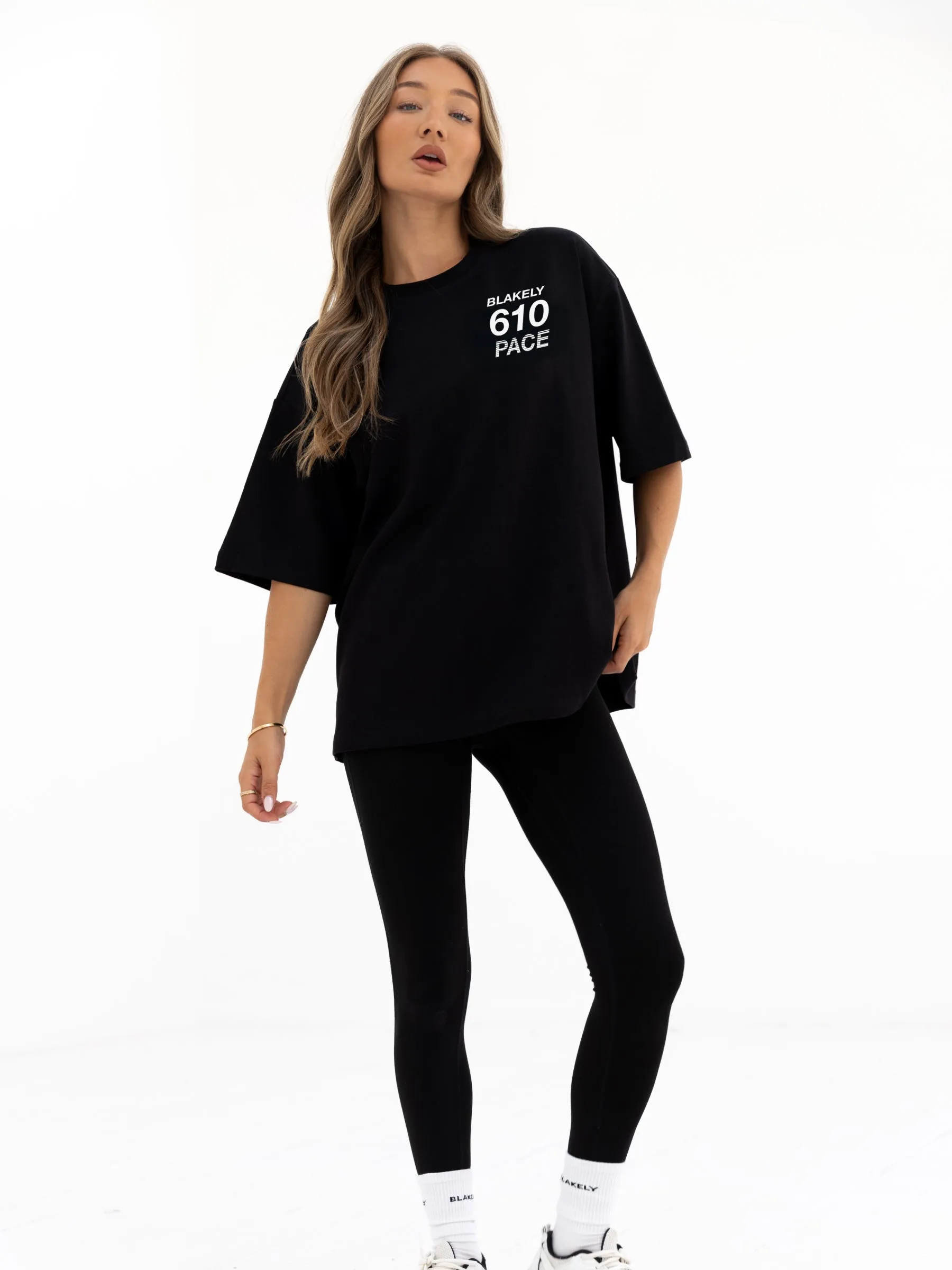 Pacer 610 Ultra Oversized T-Shirt - Black sold by Blakely product image thumbnail 4