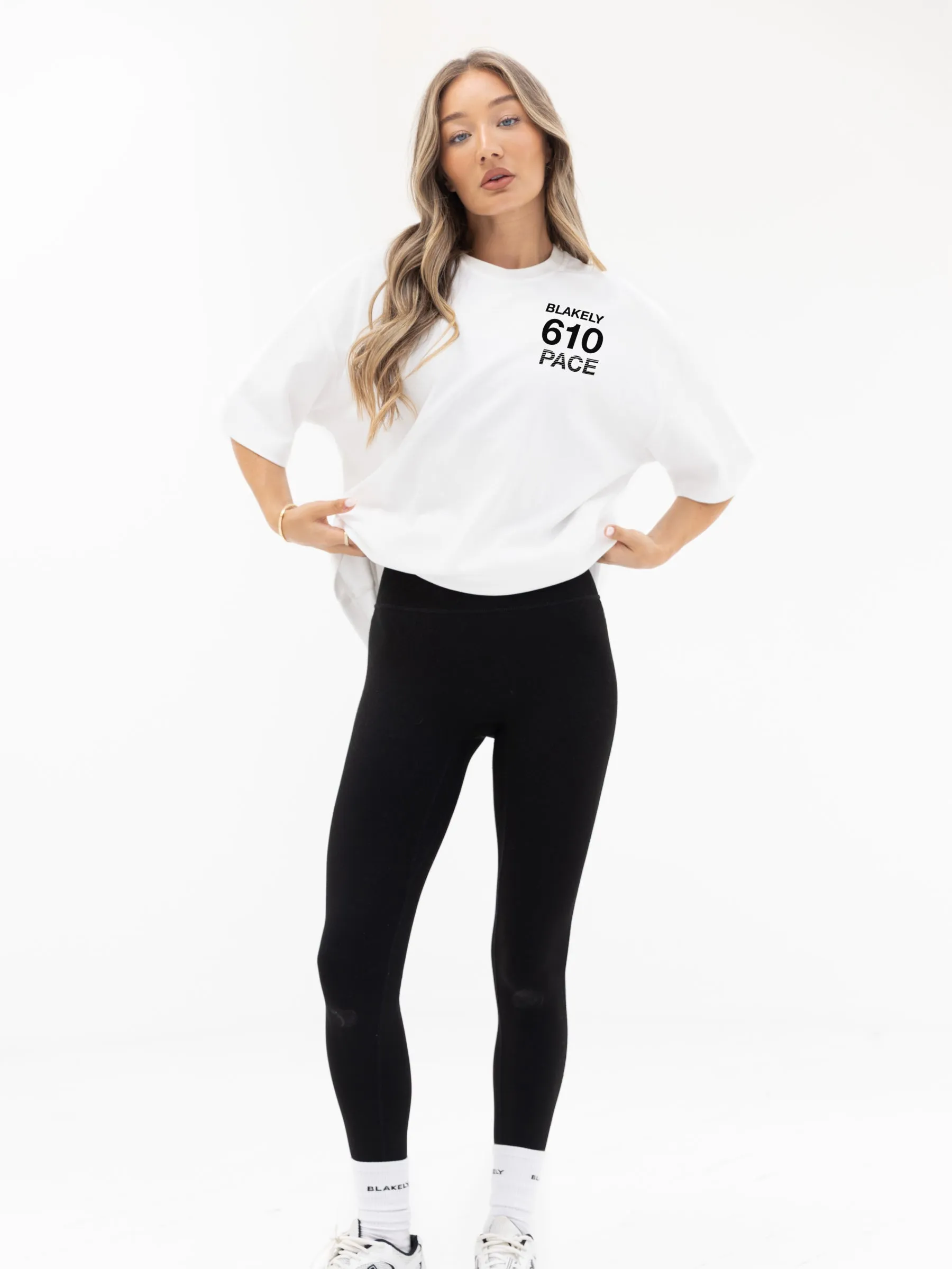 Pacer 610 Ultra Oversized T-Shirt - Bright White sold by Blakely product image thumbnail 2