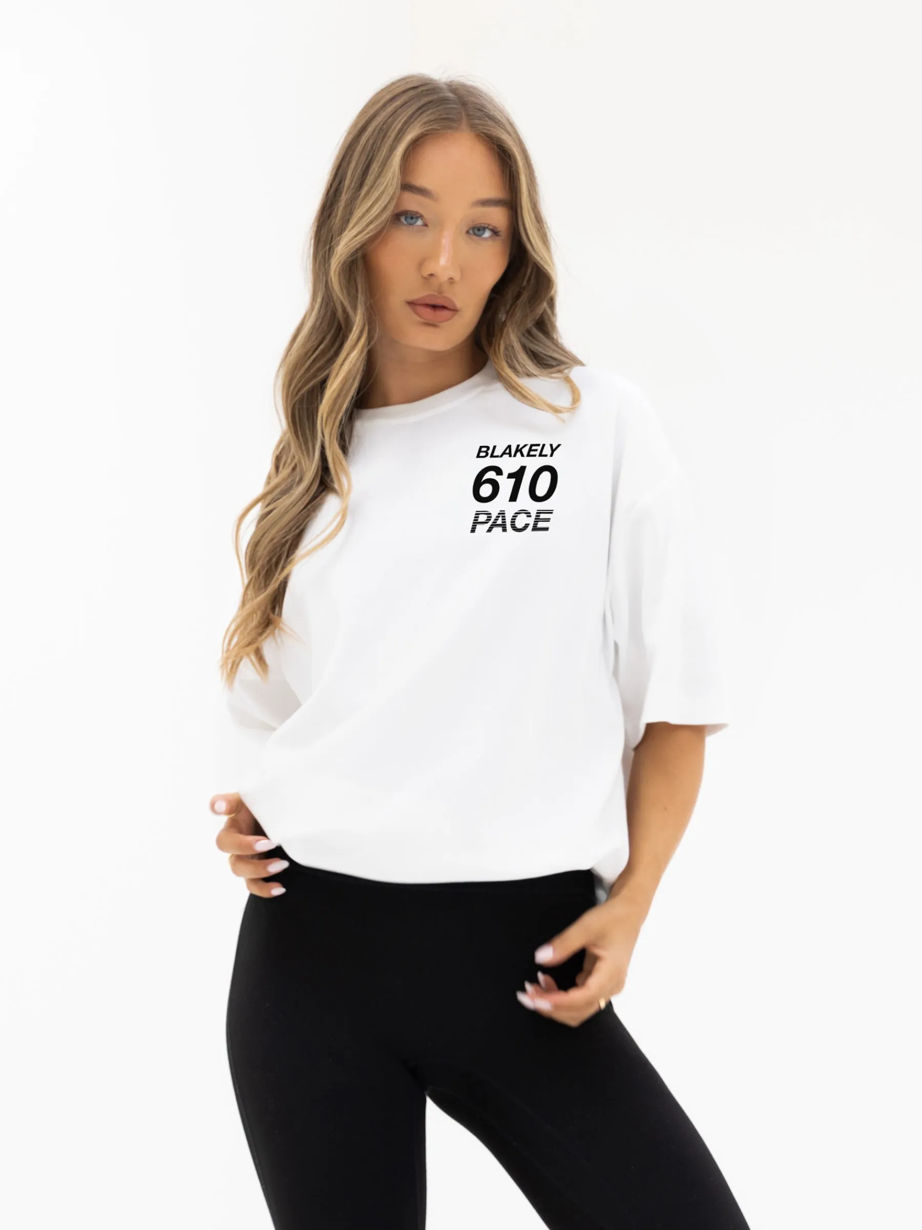Pacer 610 Ultra Oversized T-Shirt - Bright White sold by Blakely