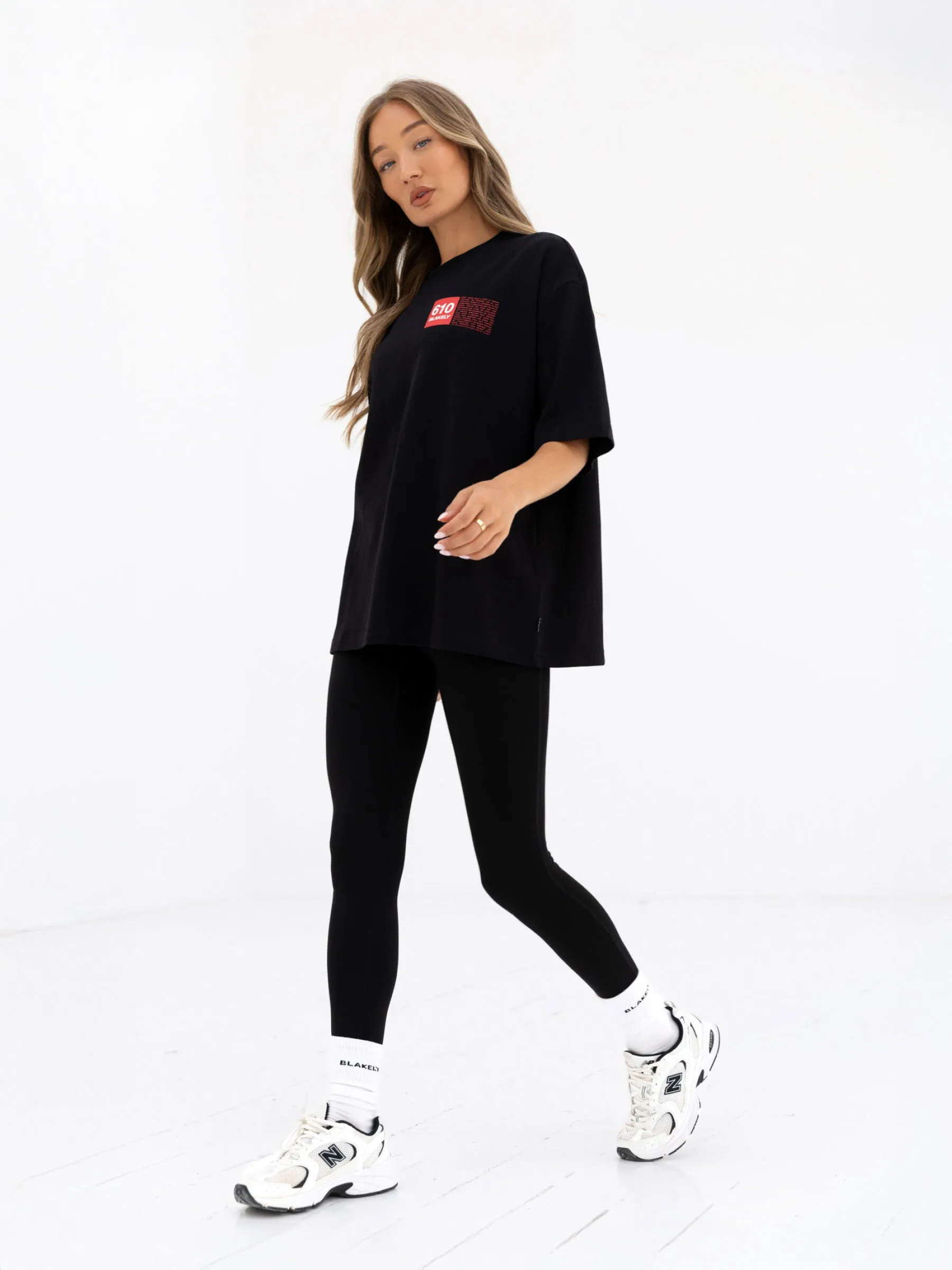 Tribeca 610 Ultra Oversized T-Shirt - Black sold by Blakely product image thumbnail 4