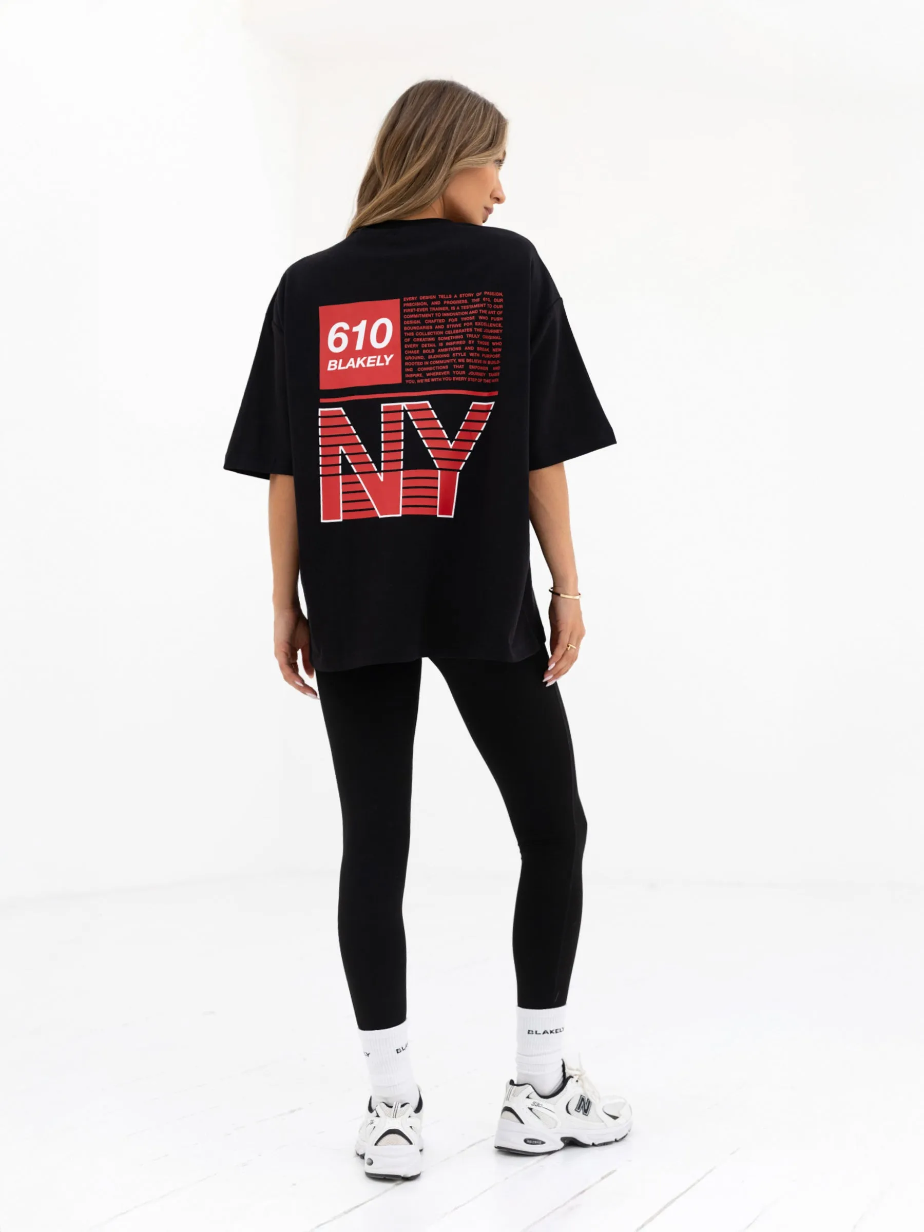 Tribeca 610 Ultra Oversized T-Shirt - Black sold by Blakely product image thumbnail 3