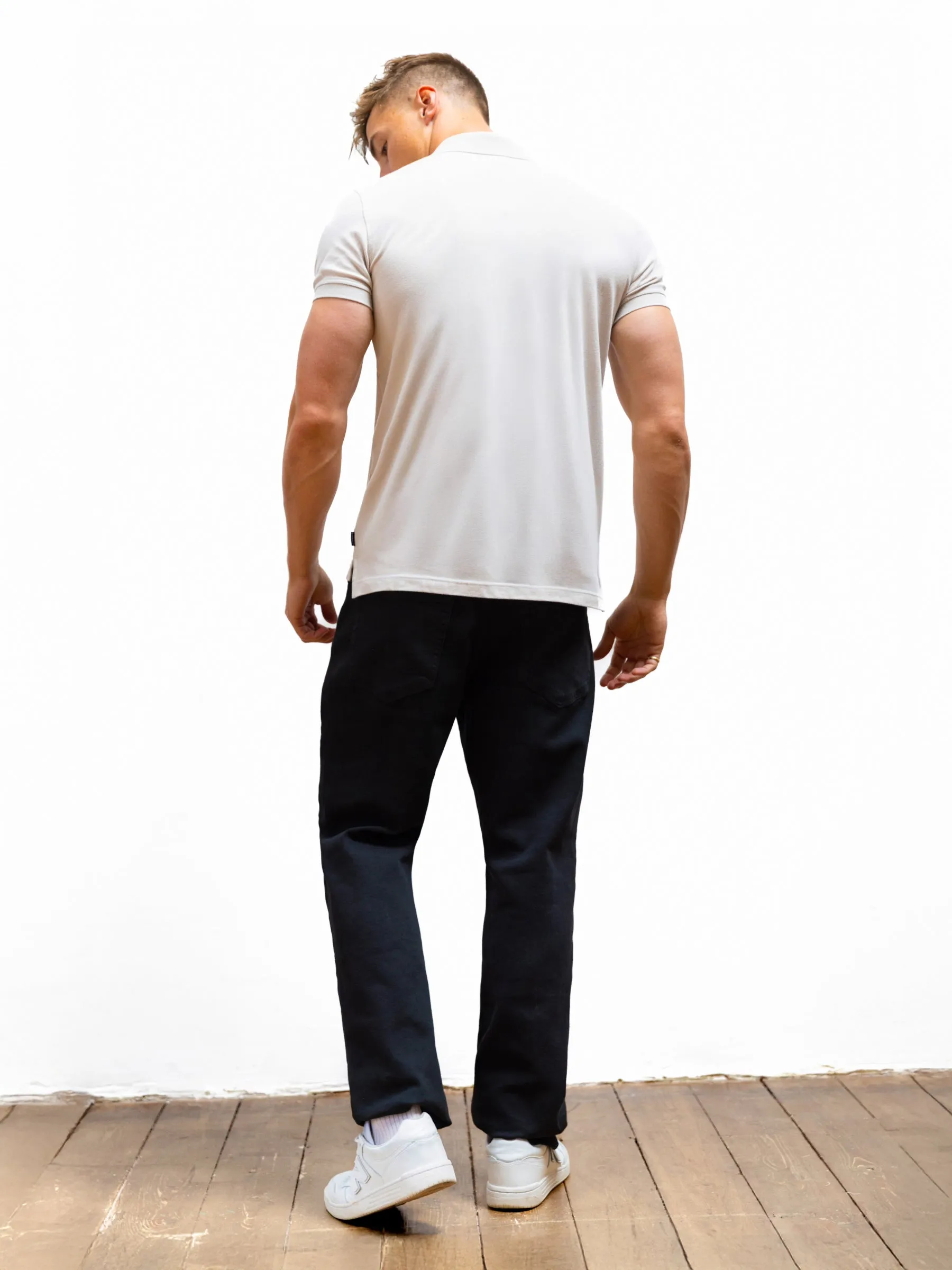 Anchor Polo Shirt - Stone sold by Blakely product image thumbnail 4