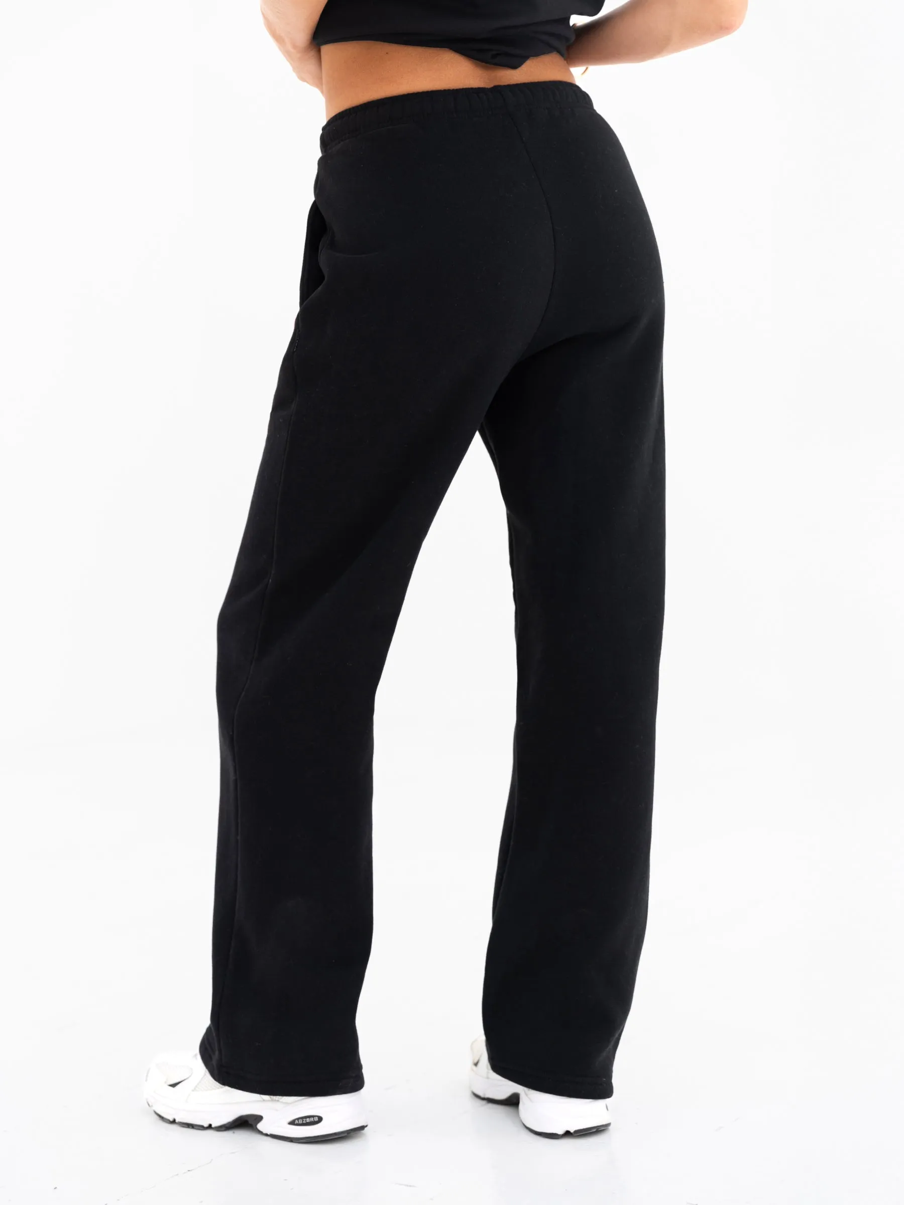 Cloud Print Wide Leg Sweatpants - Black sold by Blakely product image thumbnail 2