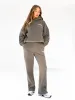 Cloud Print Oversized Hoodie - Safari Green sold by Blakely
