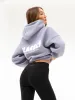 Cloud Print Oversized Hoodie - Pale Lilac sold by Blakely