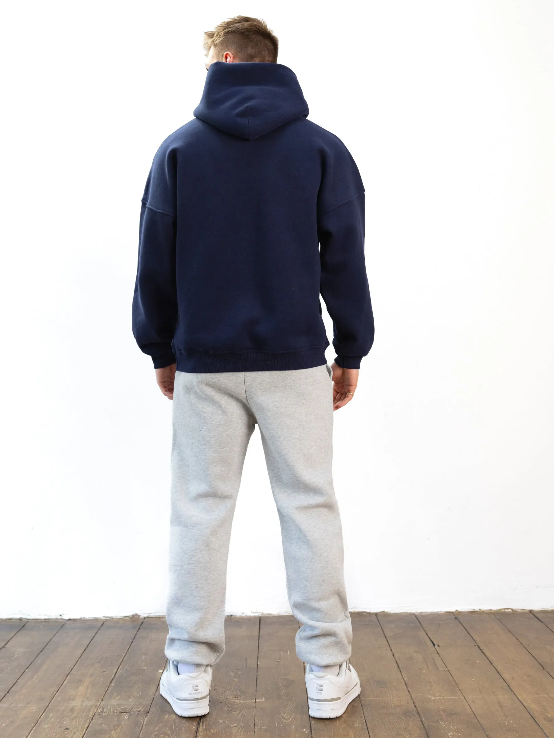 Brooklyn 610 Relaxed Hoodie - Navy sold by Blakely product image thumbnail 4