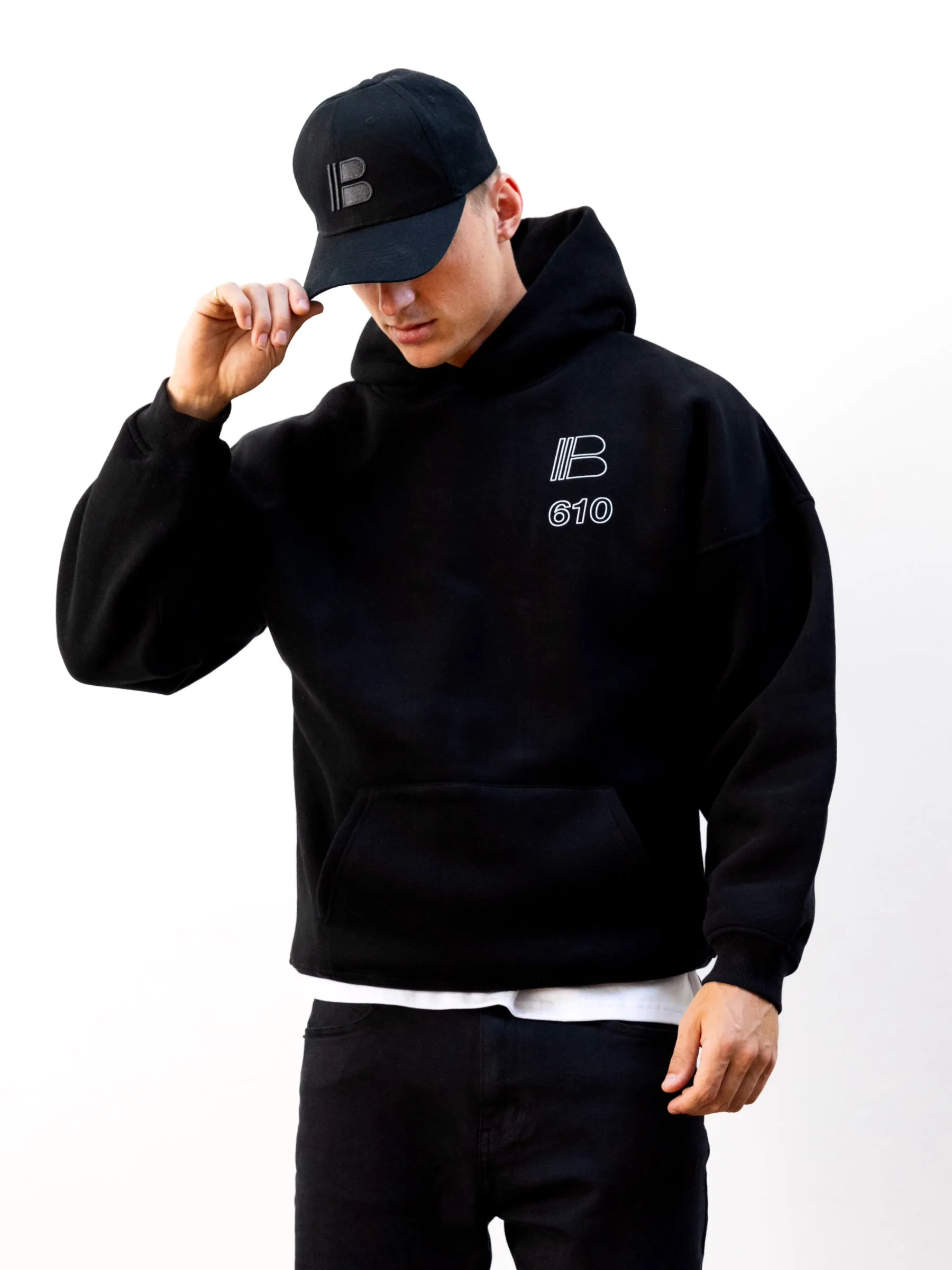 Apex City Relaxed Hoodie - Black sold by Blakely product image thumbnail 2