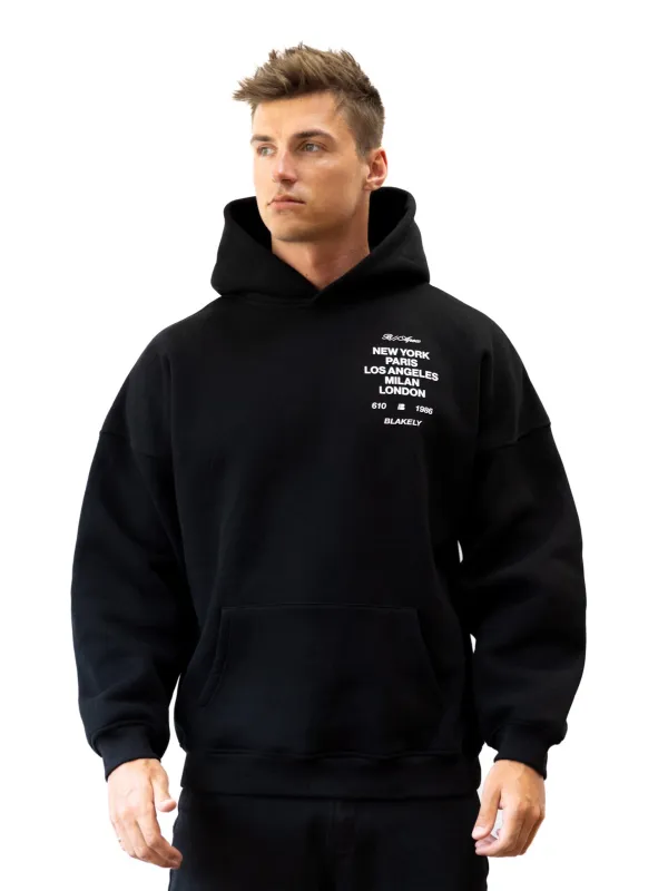 Apex 610 Relaxed Hoodie - Black sold by Blakely