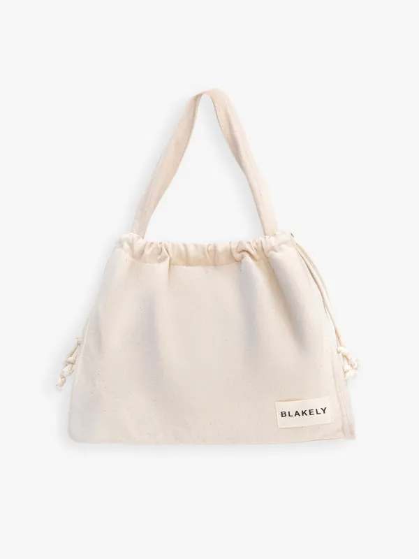 Blakely Label Tote Bag - Natural sold by Blakely