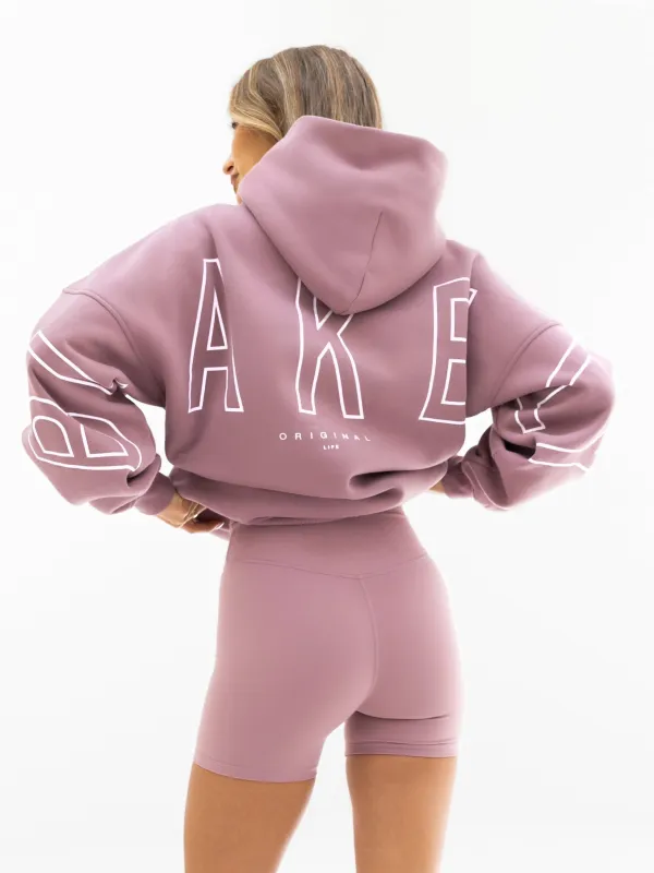 Outline Isabel Oversized Hoodie - Dusty Pink sold by Blakely