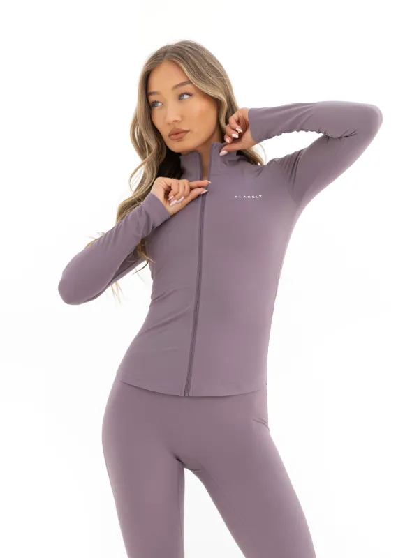 Ultimate Full Zip Jacket - Grape sold by Blakely