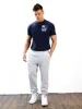 Italic Relaxed Sweatpants - Marl Grey sold by Blakely