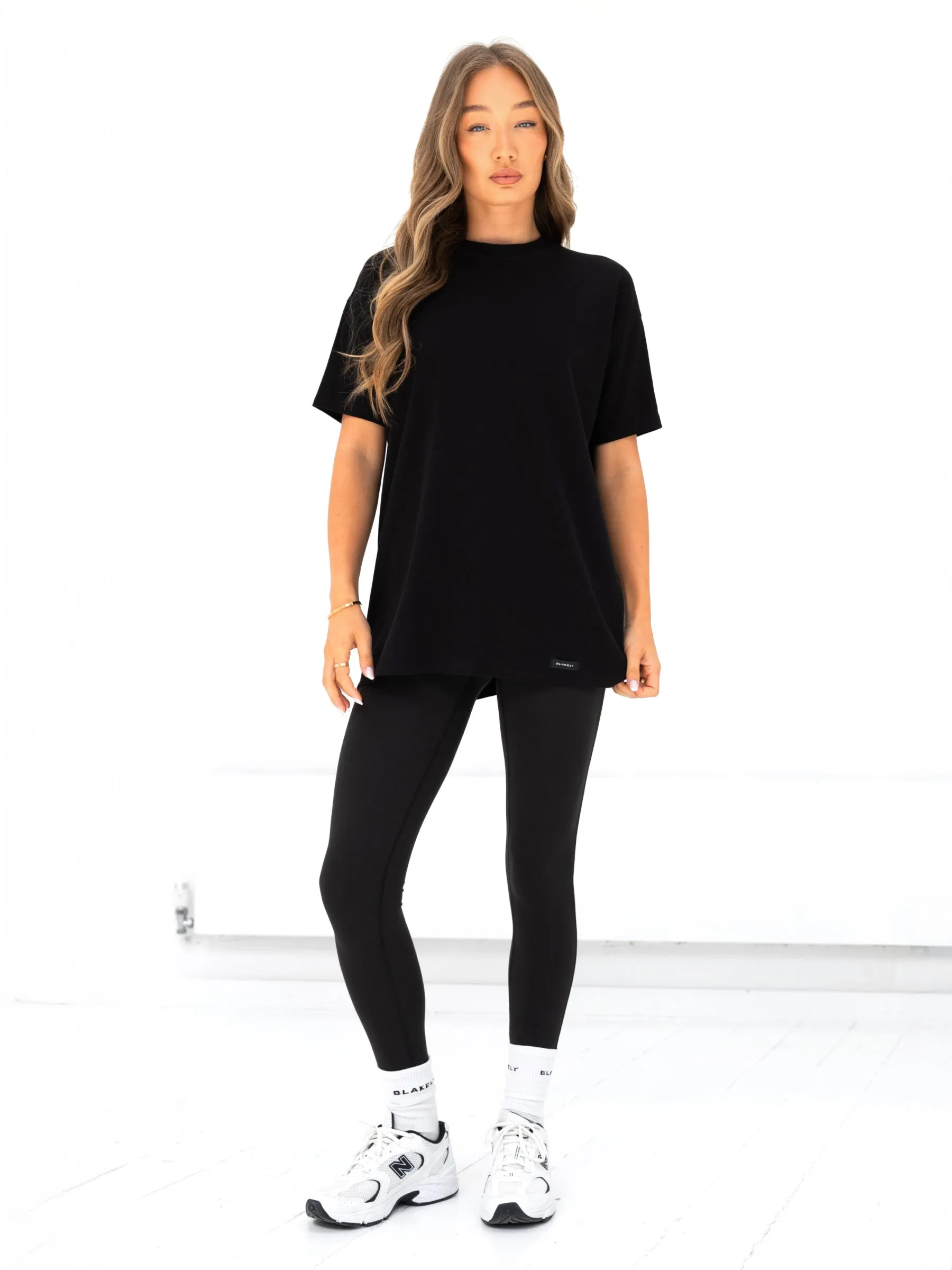 Olivia Oversized T-Shirt - Black sold by Blakely product image thumbnail 3