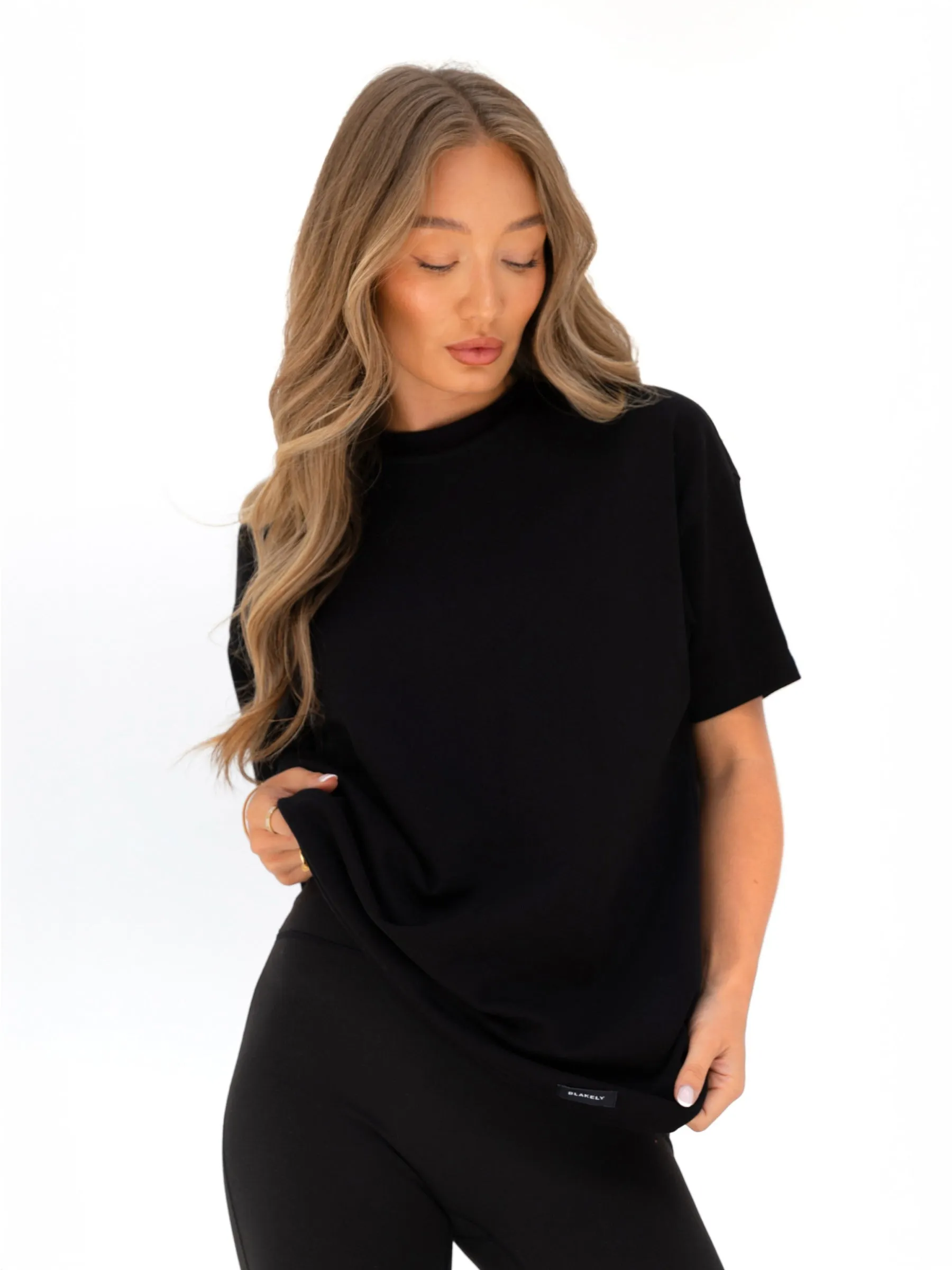 Olivia Oversized T-Shirt - Black sold by Blakely product image thumbnail 2