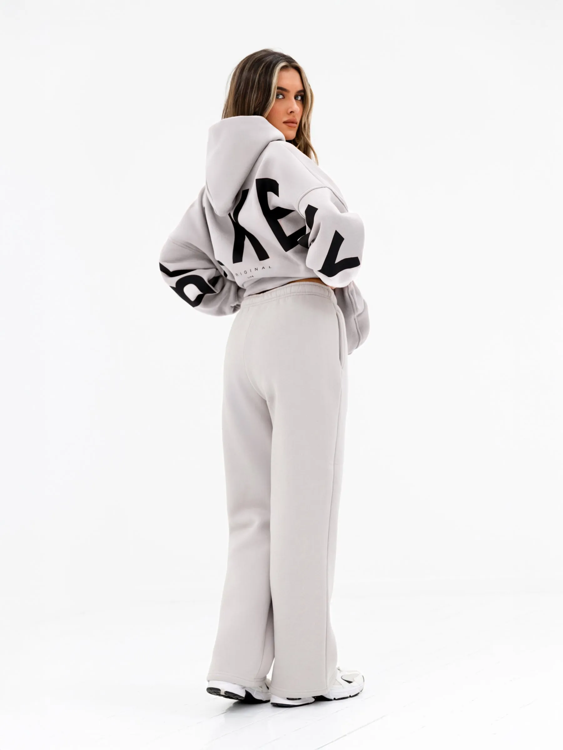 Isabel Wide Leg Sweatpants - Stone sold by Blakely product image thumbnail 5