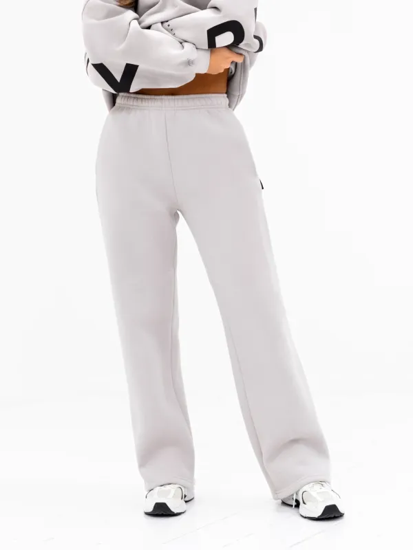 Isabel Wide Leg Sweatpants - Stone sold by Blakely