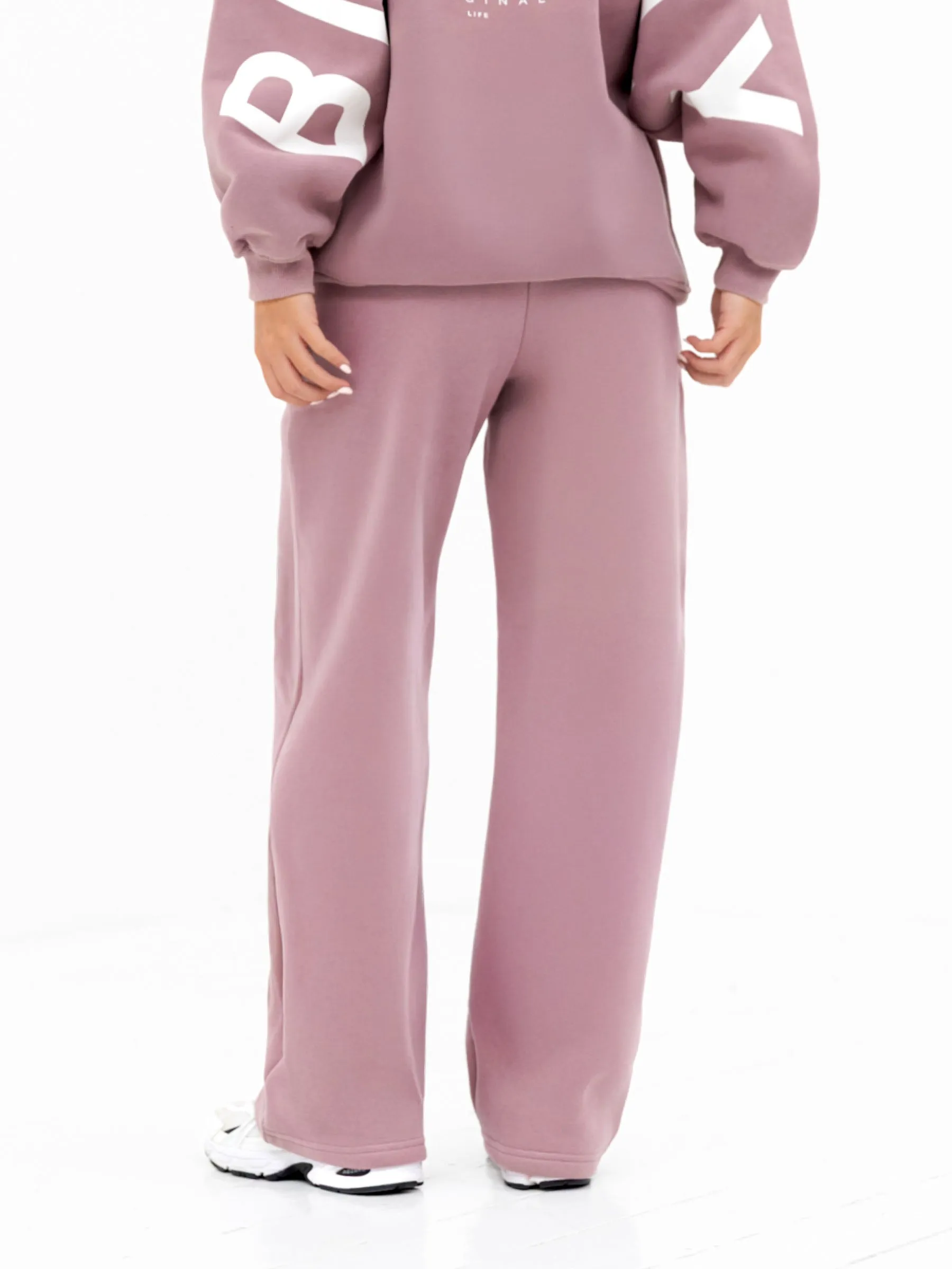 Isabel Wide Leg Sweatpants - Dusty Pink sold by Blakely product image thumbnail 2