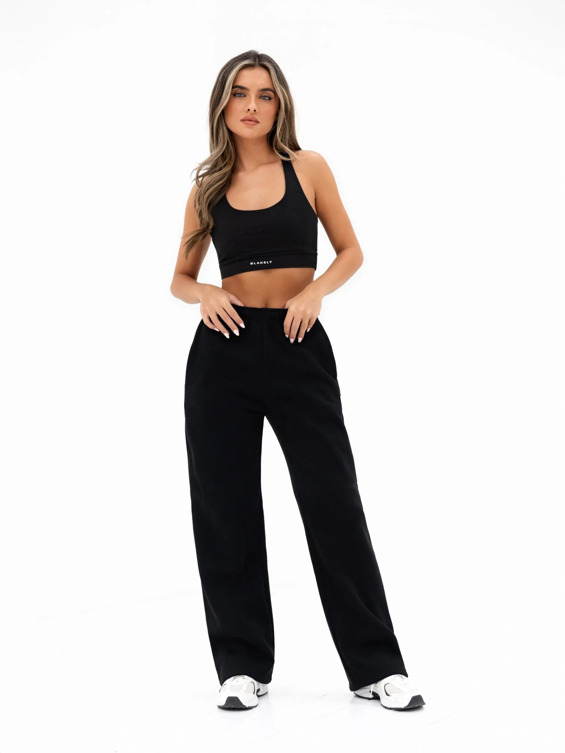 Isabel Wide Leg Sweatpants - Black sold by Blakely product image thumbnail 5