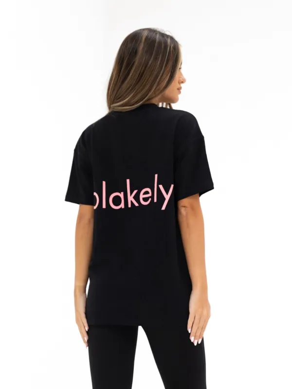 Lexi Oversized T-Shirt - Black sold by Blakely