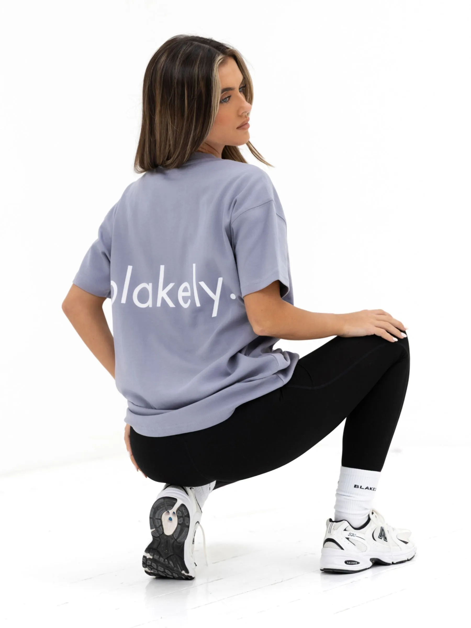 Lexi Oversized T-Shirt - Pale Lilac sold by Blakely product image thumbnail 3