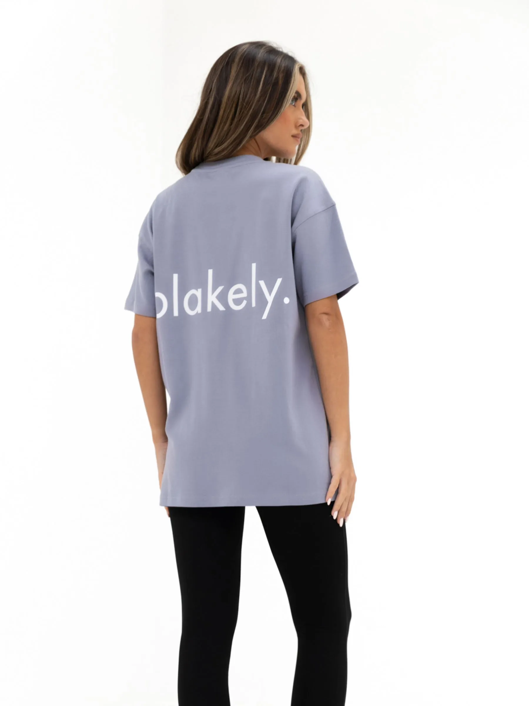Lexi Oversized T-Shirt - Pale Lilac sold by Blakely product image thumbnail 5