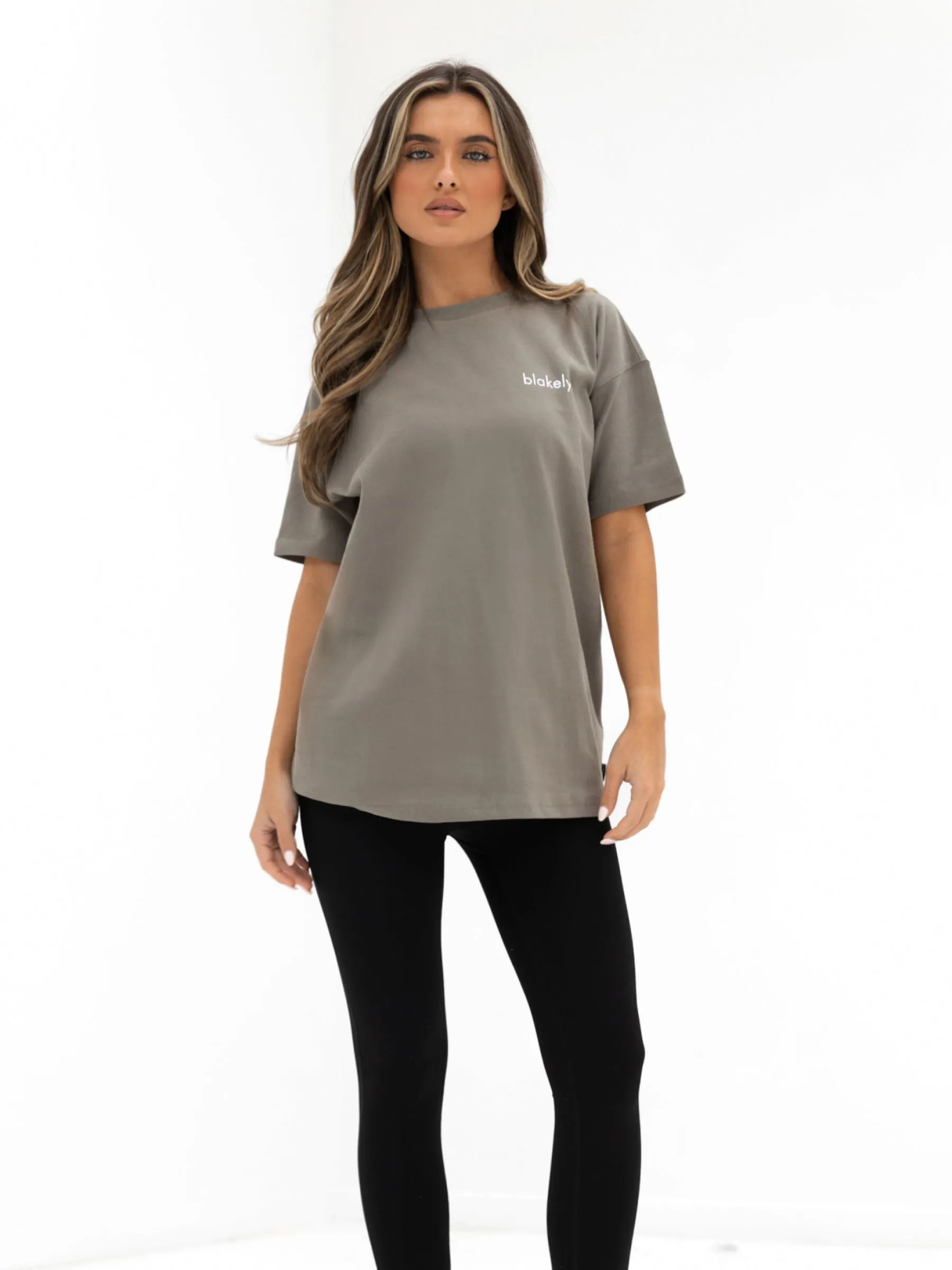 Lexi Oversized T-Shirt - Safari Green sold by Blakely product image thumbnail 2