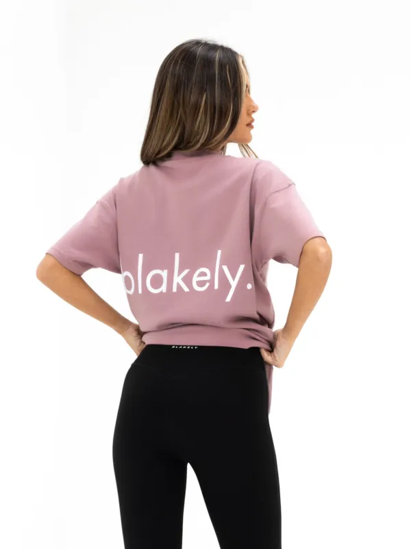 Lexi Oversized T-Shirt - Dusty Pink sold by Blakely