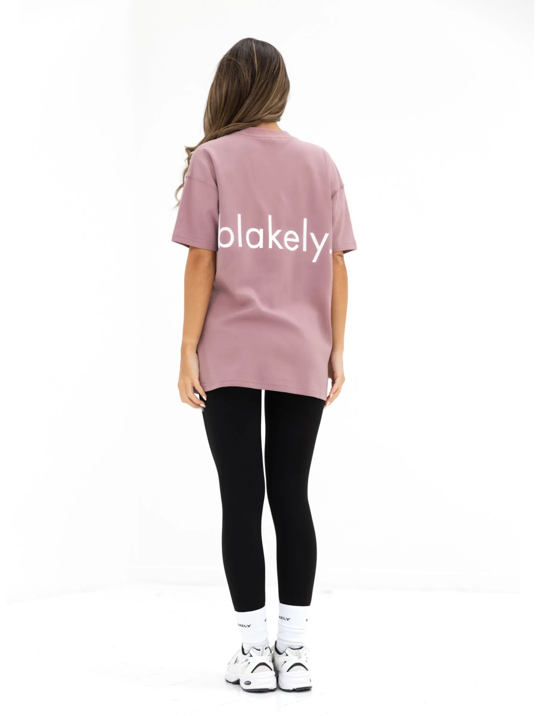 Lexi Oversized T-Shirt - Dusty Pink sold by Blakely product image thumbnail 3