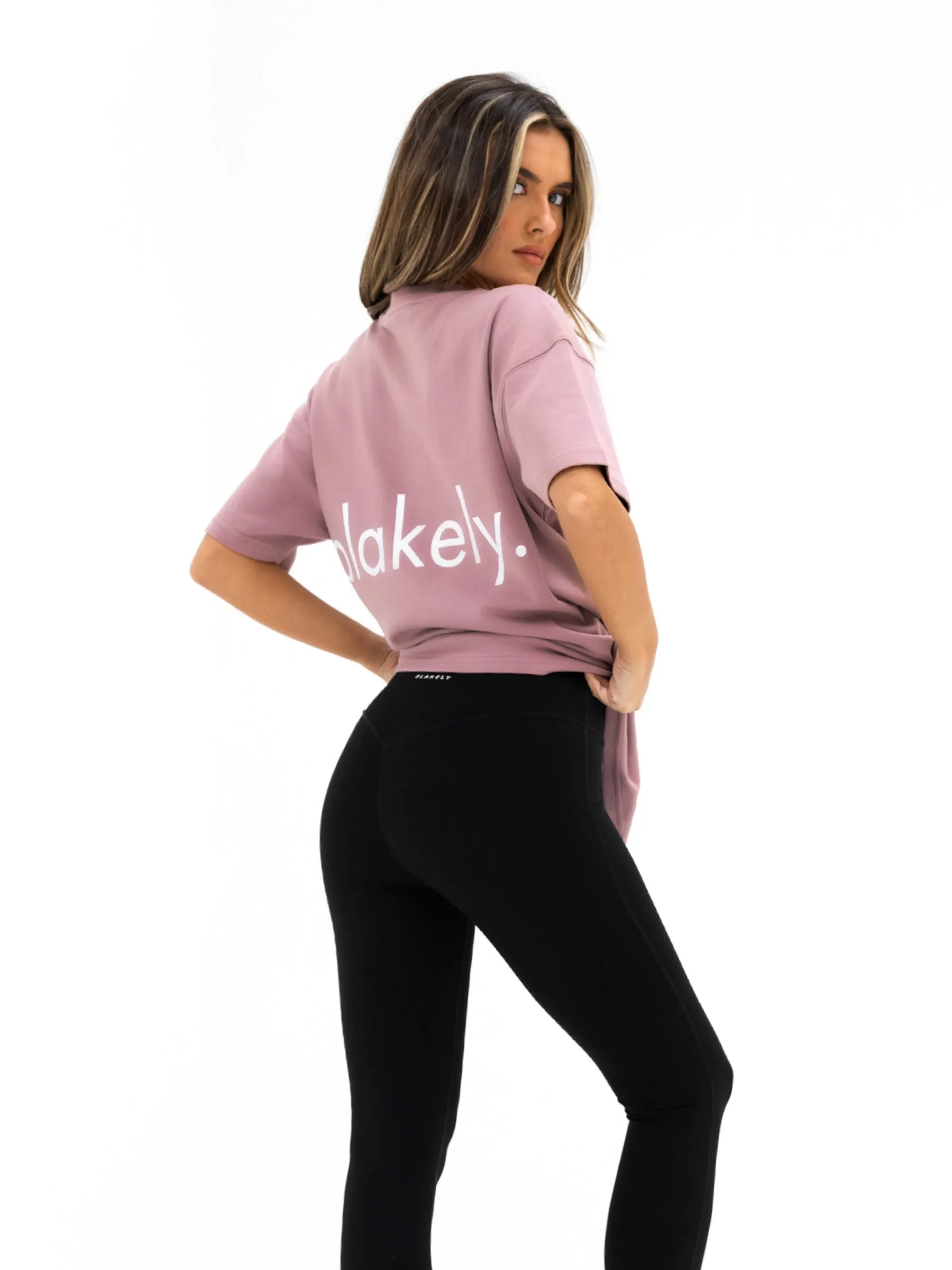 Lexi Oversized T-Shirt - Dusty Pink sold by Blakely product image thumbnail 5