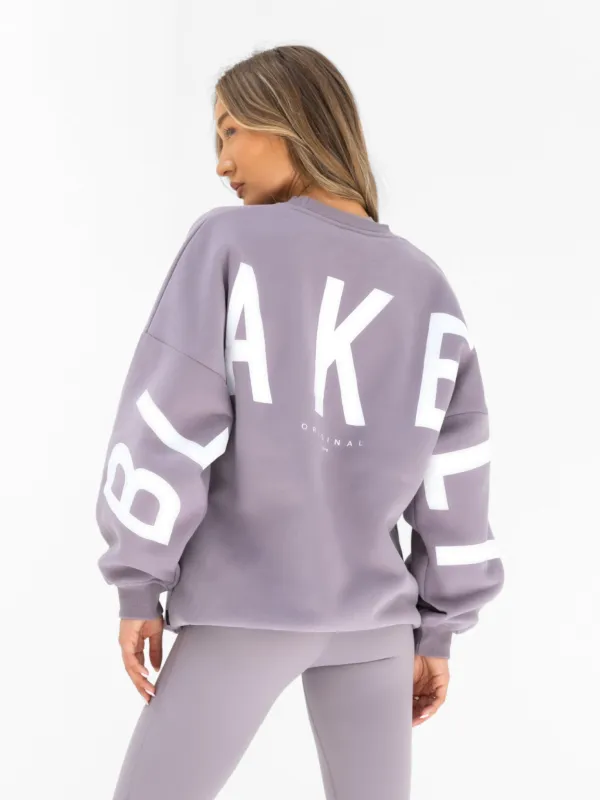 Isabel Oversized Jumper - Soft Purple sold by Blakely