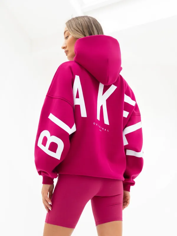 Isabel Oversized Hoodie - Ultra Pink sold by Blakely